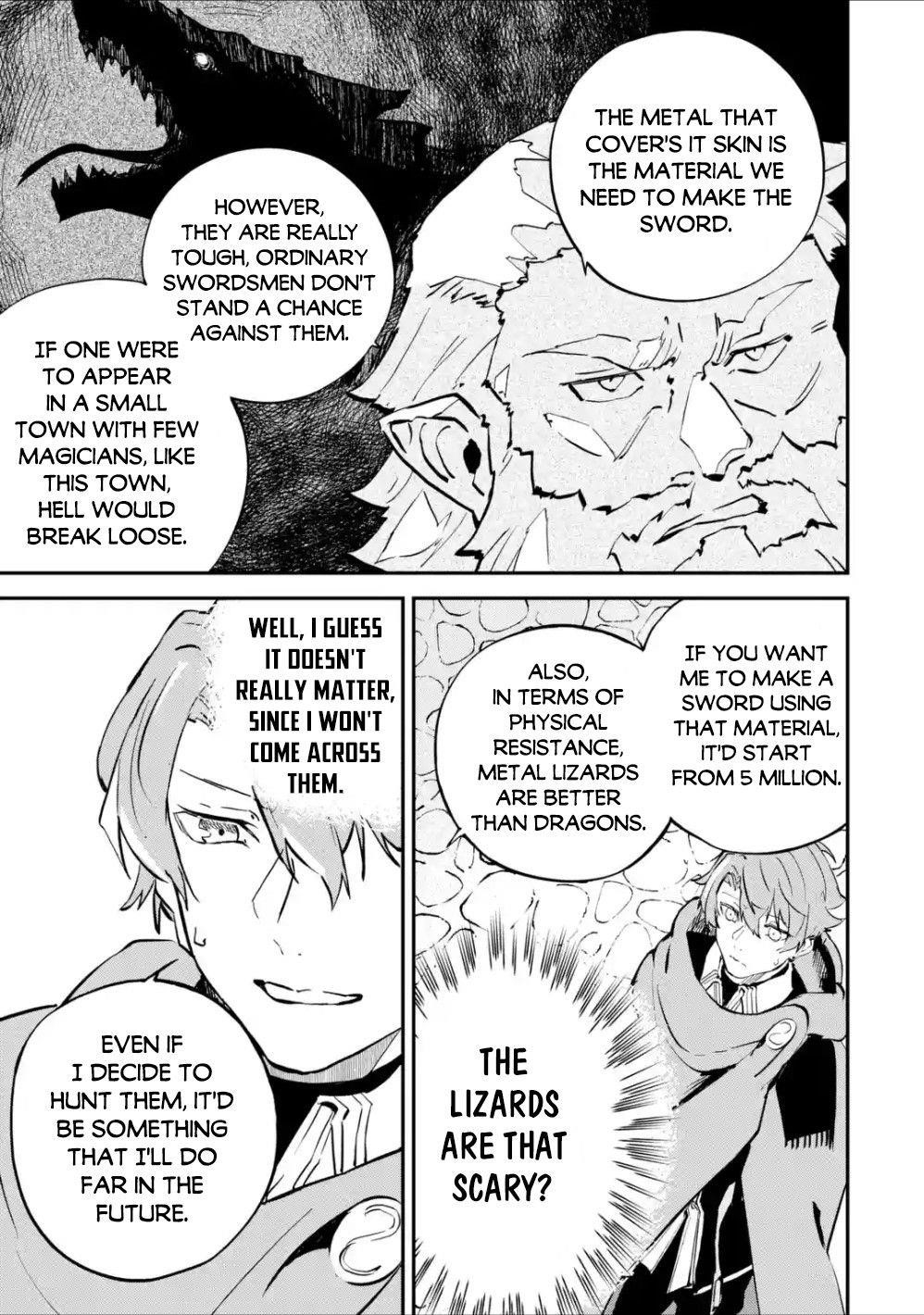 After Being Transferred to Another World I Became a Magical Swordsman Through Cheats Chapter 4.1 - Page 9 in English