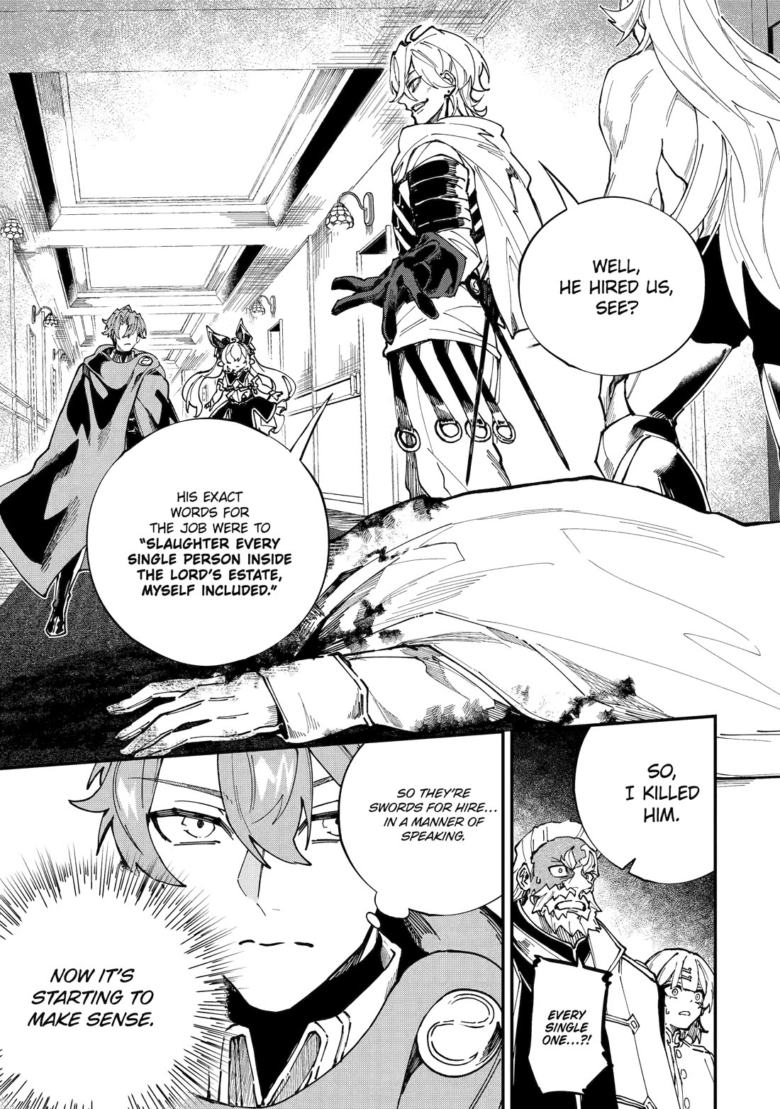 After Being Transferred to Another World I Became a Magical Swordsman Through Cheats Chapter 46 - Page 3 in English