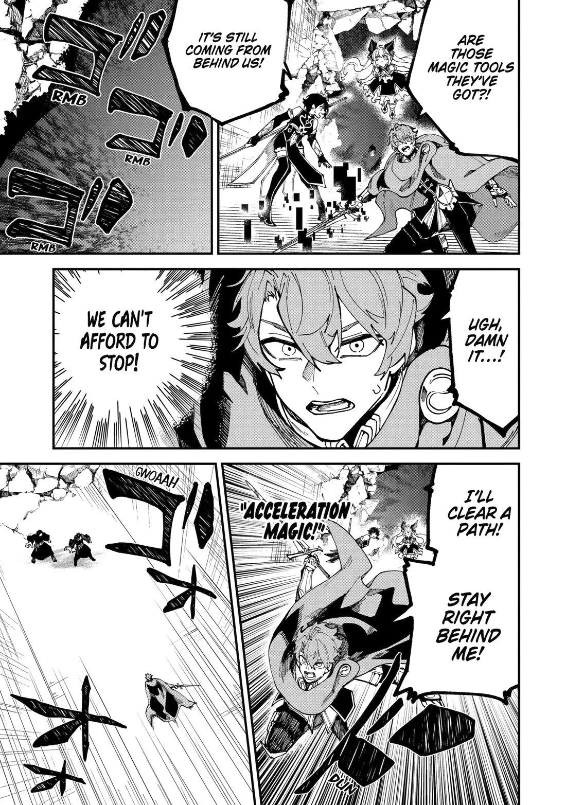 After Being Transferred to Another World I Became a Magical Swordsman Through Cheats Chapter 49 - Page 9 in English