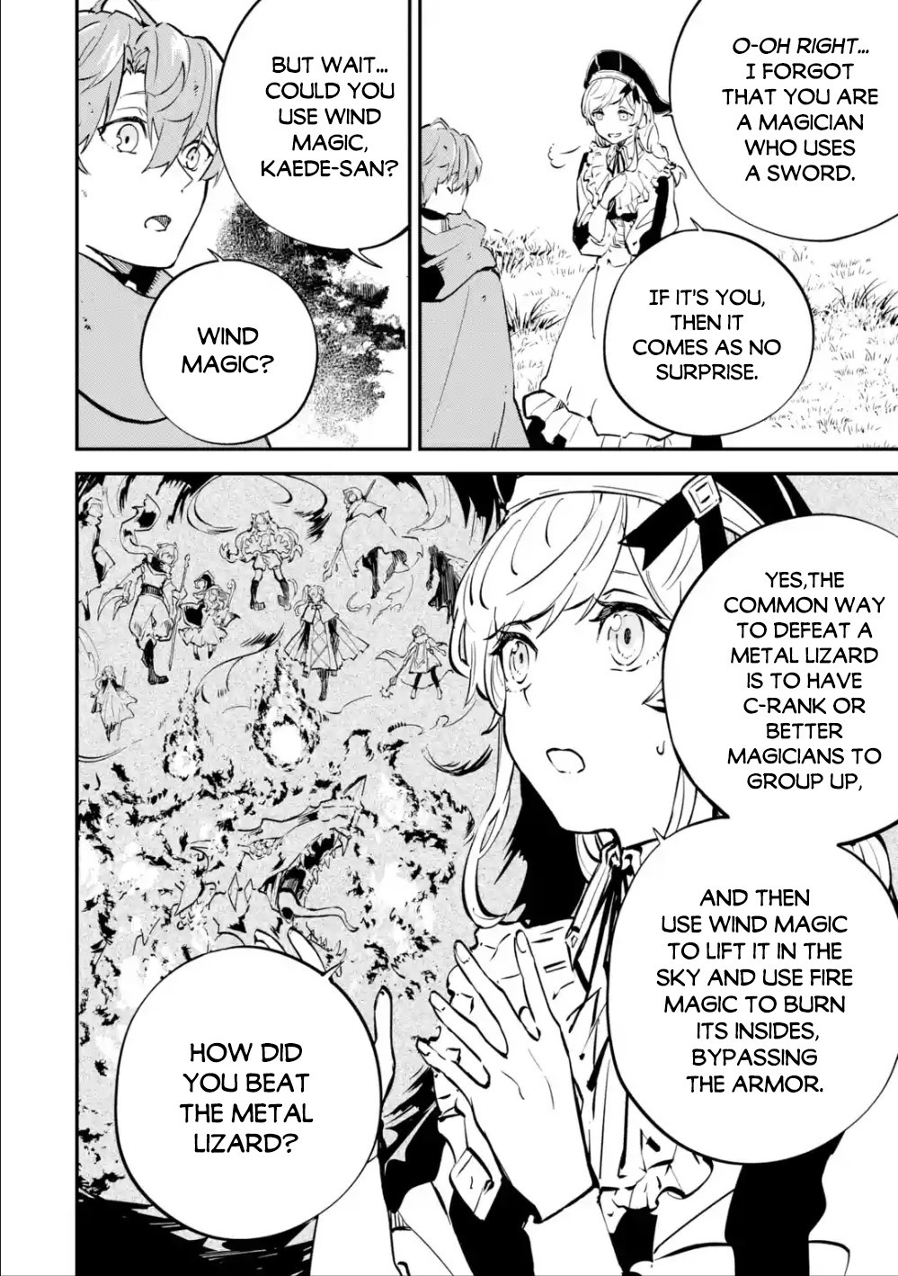 After Being Transferred to Another World I Became a Magical Swordsman Through Cheats Chapter 5.1 - Page 6 in English