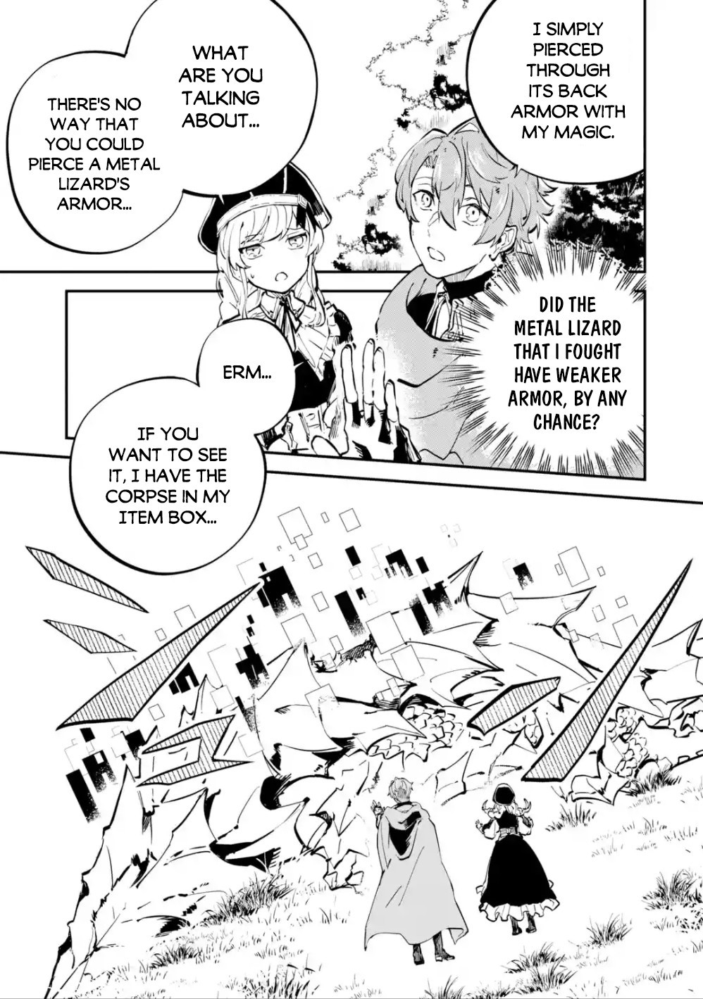 After Being Transferred to Another World I Became a Magical Swordsman Through Cheats Chapter 5.1 - Page 7 in English
