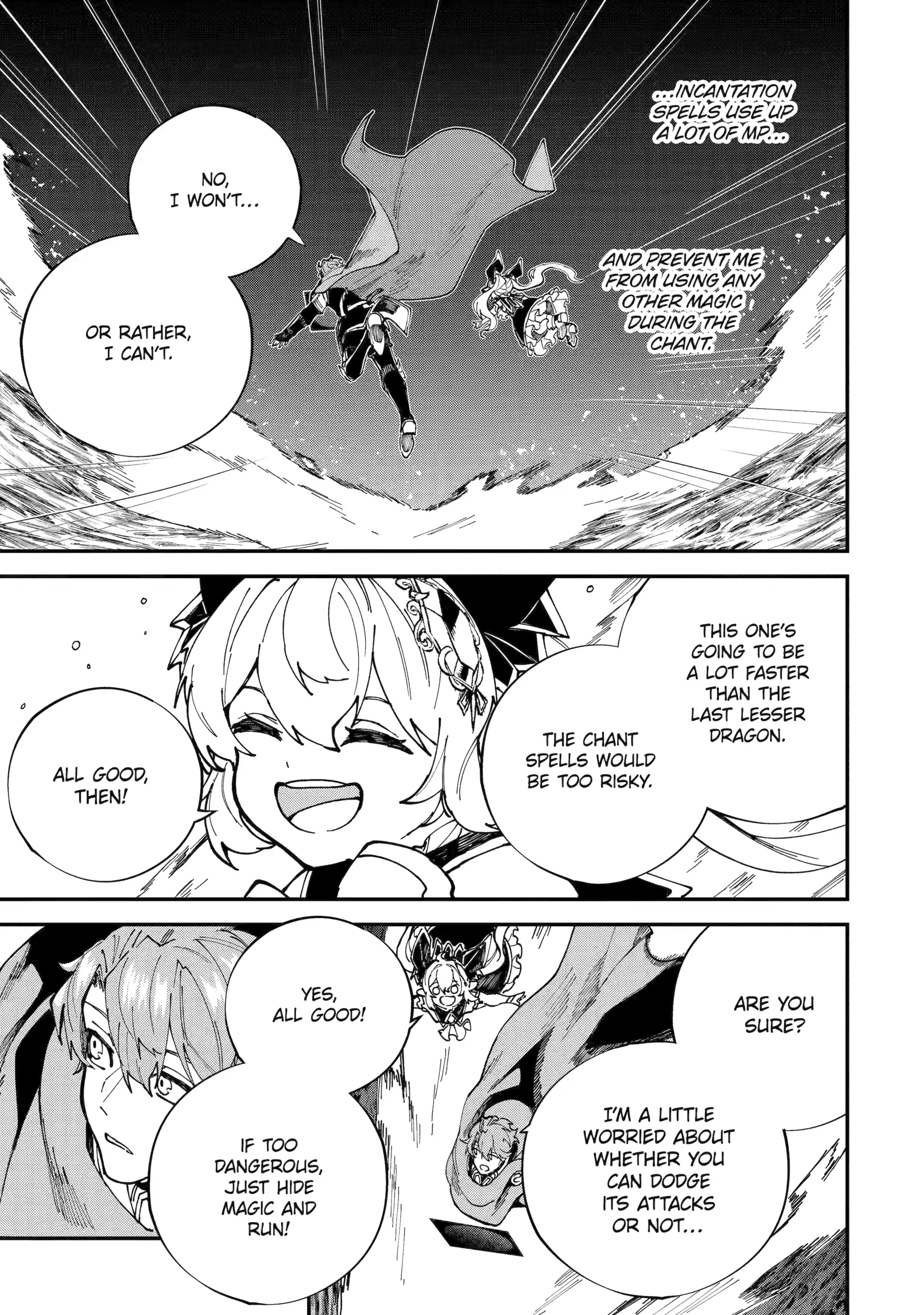 After Being Transferred to Another World I Became a Magical Swordsman Through Cheats Chapter 50 - Page 33 in English