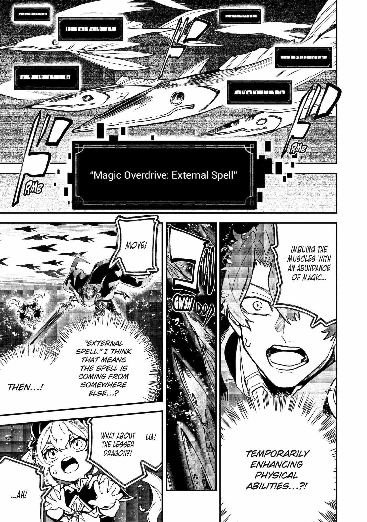 After Being Transferred to Another World I Became a Magical Swordsman Through Cheats Chapter 51 - Page 34 in English