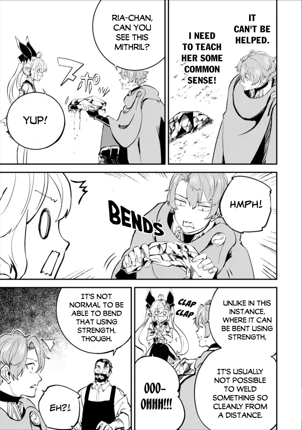 After Being Transferred to Another World I Became a Magical Swordsman Through Cheats Chapter 8.1 - Page 15 in English