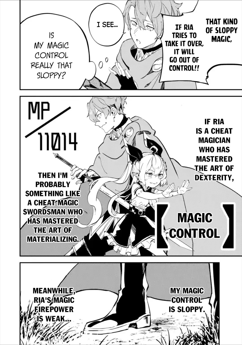 After Being Transferred to Another World I Became a Magical Swordsman Through Cheats Chapter 8.2 - Page 18 in English