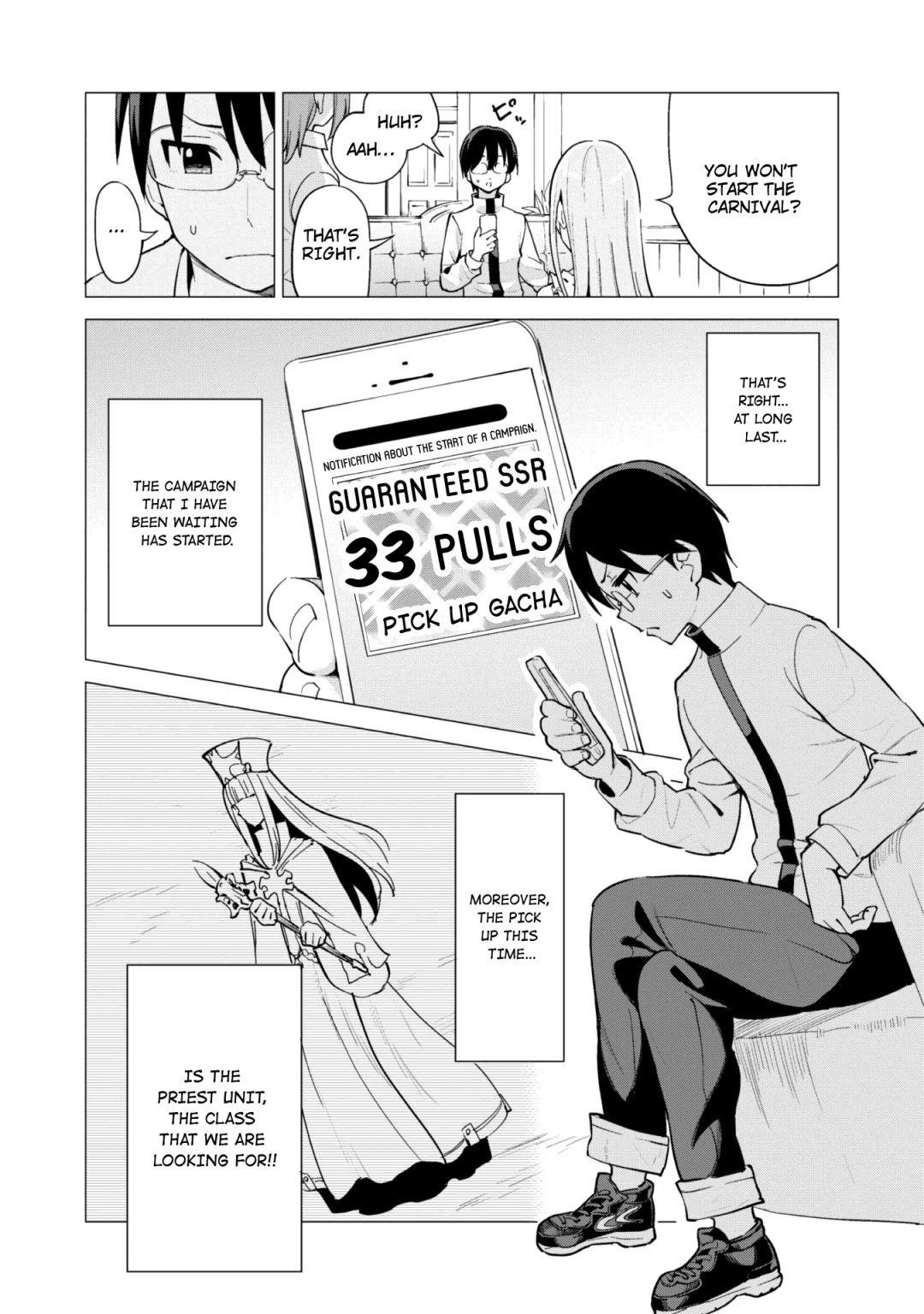Gacha wo Mawashite Nakama wo Fuyasu: Saikyou no Bishoujo Gundan wo Tsukuriagero Chapter 18 - Page 4 in English