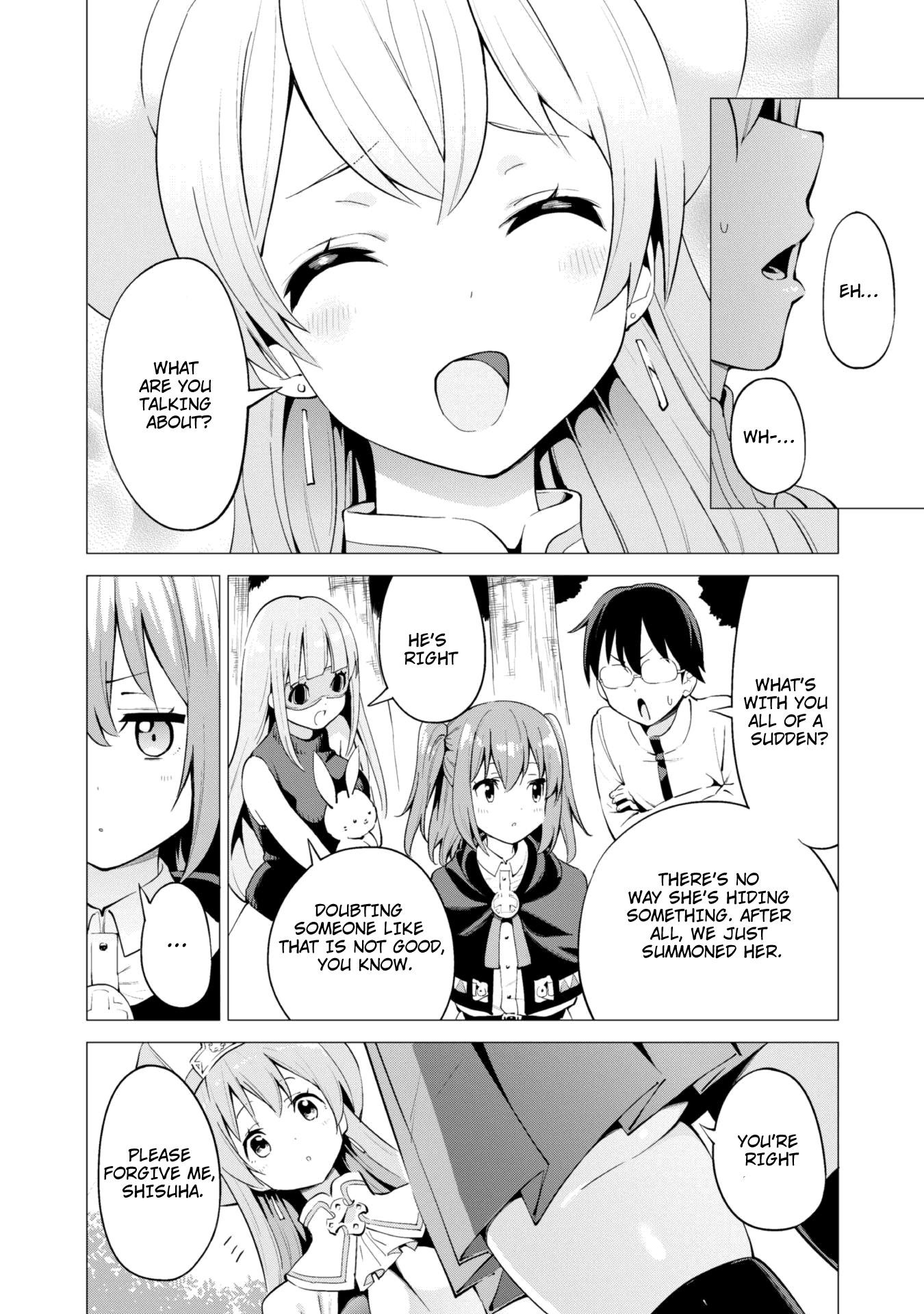 Gacha wo Mawashite Nakama wo Fuyasu: Saikyou no Bishoujo Gundan wo Tsukuriagero Chapter 19 - Page 20 in English