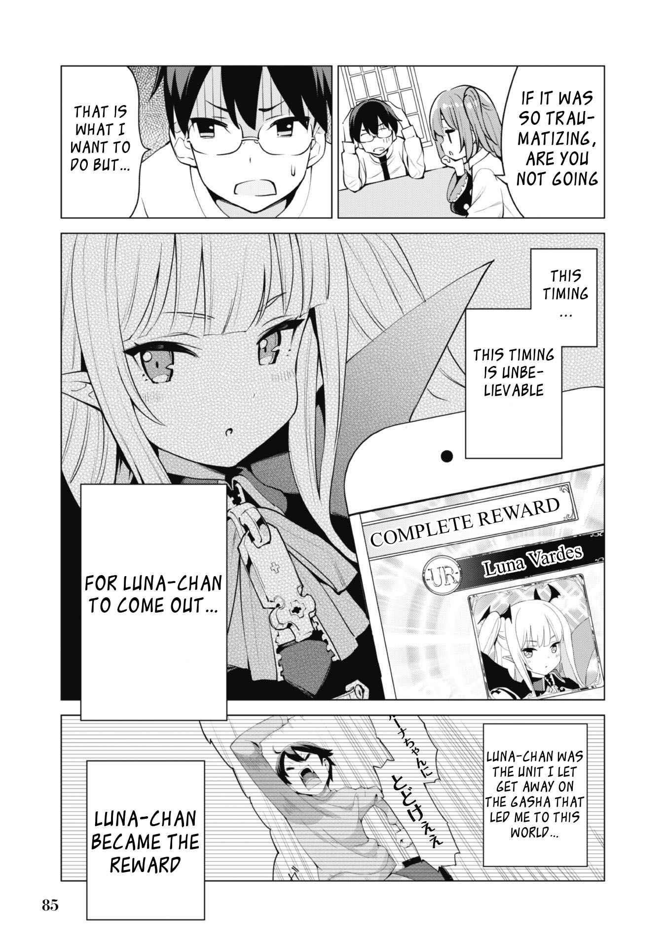 Gacha wo Mawashite Nakama wo Fuyasu: Saikyou no Bishoujo Gundan wo Tsukuriagero Chapter 34 - Page 7 in English