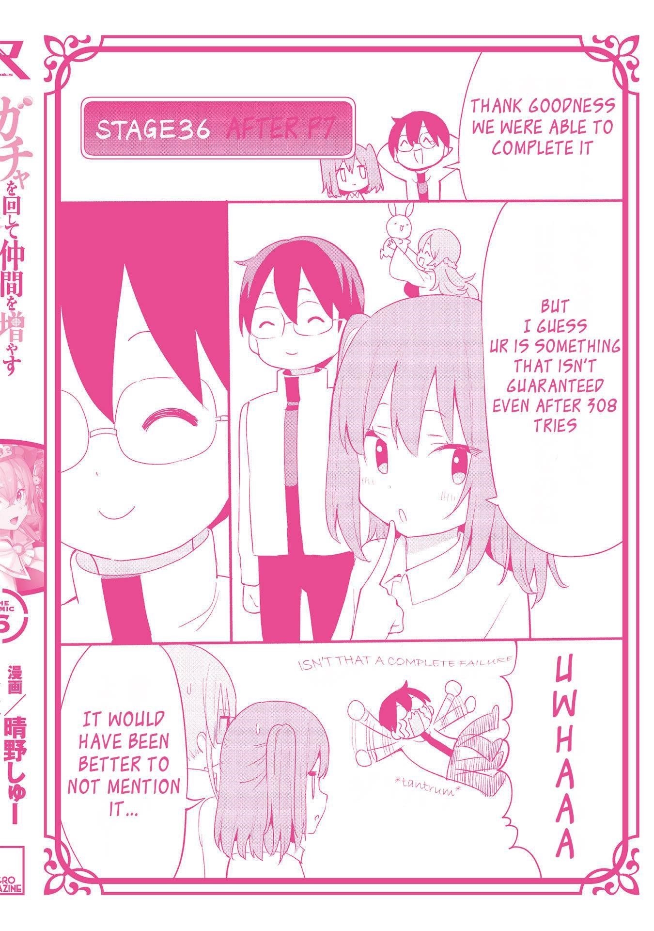 Gacha wo Mawashite Nakama wo Fuyasu: Saikyou no Bishoujo Gundan wo Tsukuriagero Chapter 36.5 - Page 8 in English