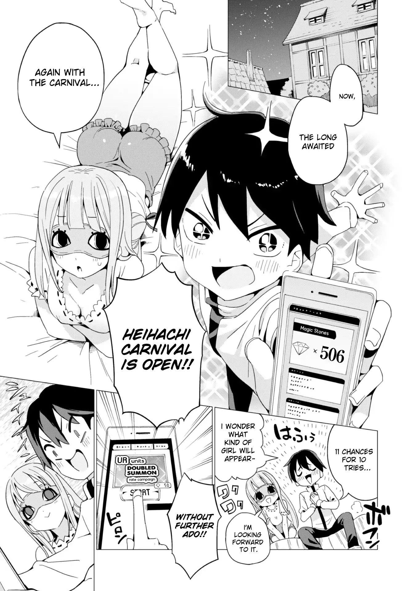 Gacha wo Mawashite Nakama wo Fuyasu: Saikyou no Bishoujo Gundan wo Tsukuriagero Chapter 6 - Page 7 in English