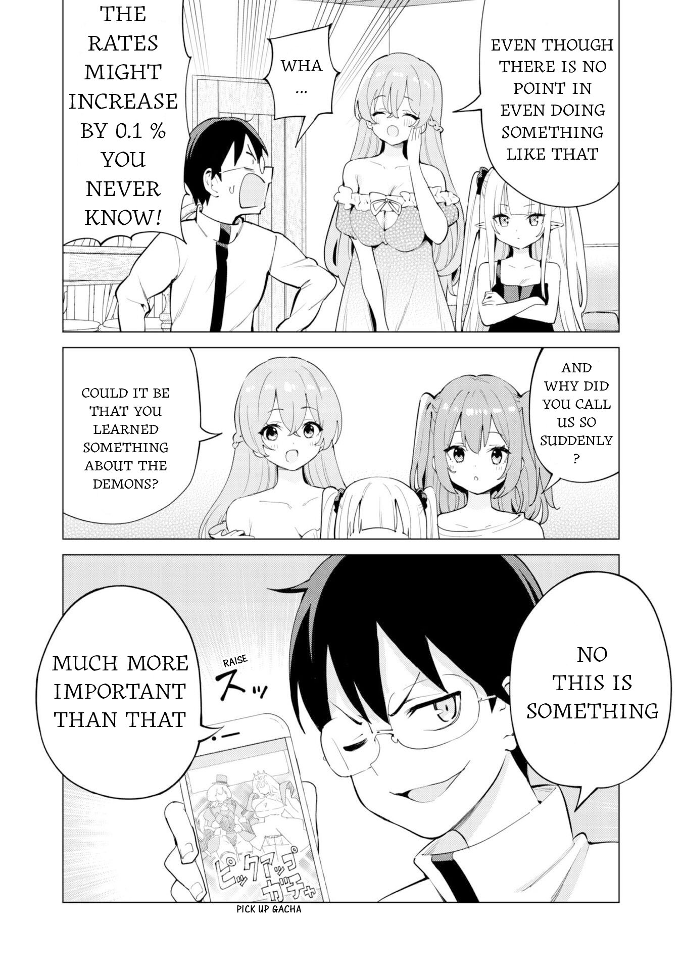 Gacha wo Mawashite Nakama wo Fuyasu: Saikyou no Bishoujo Gundan wo Tsukuriagero Chapter 74 - Page 3 in English