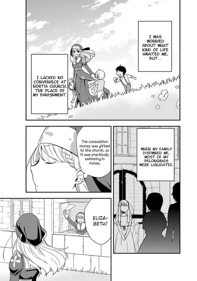 The Banished Villainess! Living The Leisurely Life Of A Nun Making Revolutionary Church Food Chapter 1 - Page 10 in English