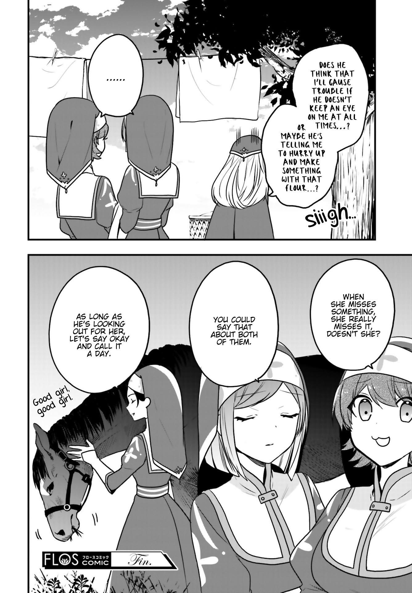 The Banished Villainess! Living The Leisurely Life Of A Nun Making Revolutionary Church Food Chapter 13.5 - Page 8 in English