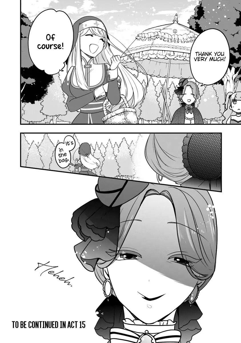 The Banished Villainess! Living The Leisurely Life Of A Nun Making Revolutionary Church Food Chapter 14 - Page 26 in English