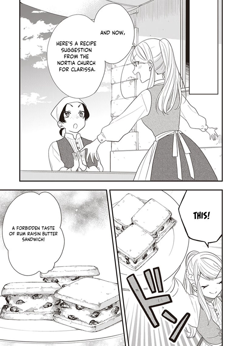 The Banished Villainess! Living The Leisurely Life Of A Nun Making Revolutionary Church Food Chapter 29 - Page 19 in English