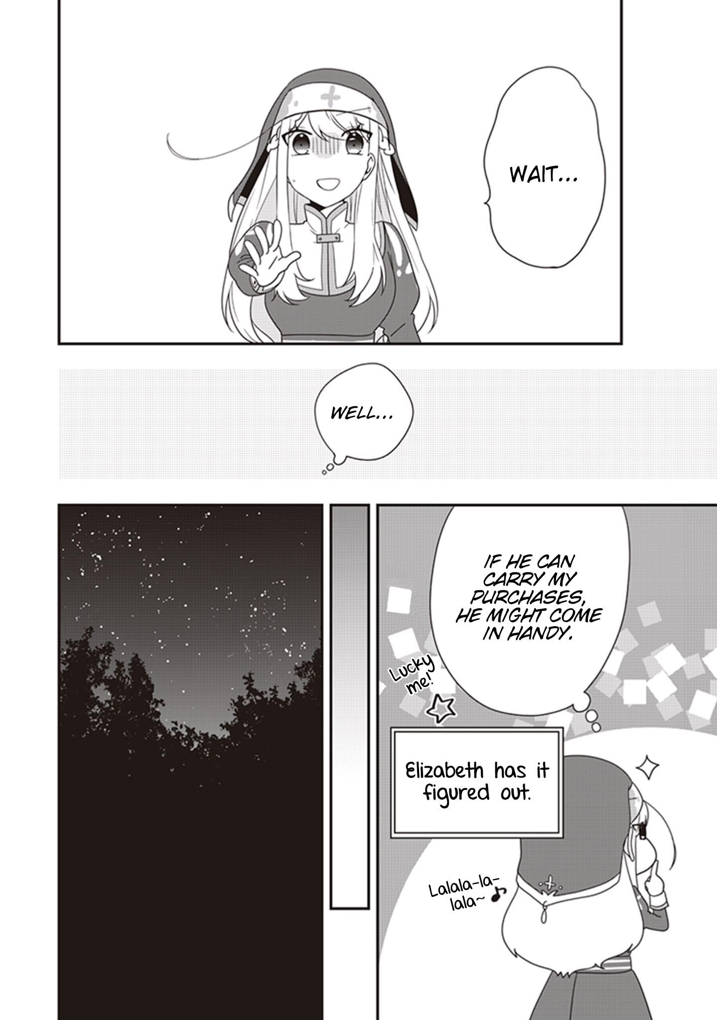The Banished Villainess! Living The Leisurely Life Of A Nun Making Revolutionary Church Food Chapter 4 - Page 11 in English