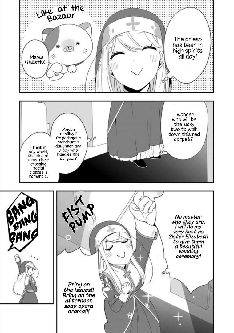 The Banished Villainess! Living The Leisurely Life Of A Nun Making Revolutionary Church Food Chapter 7 - Page 11 in English