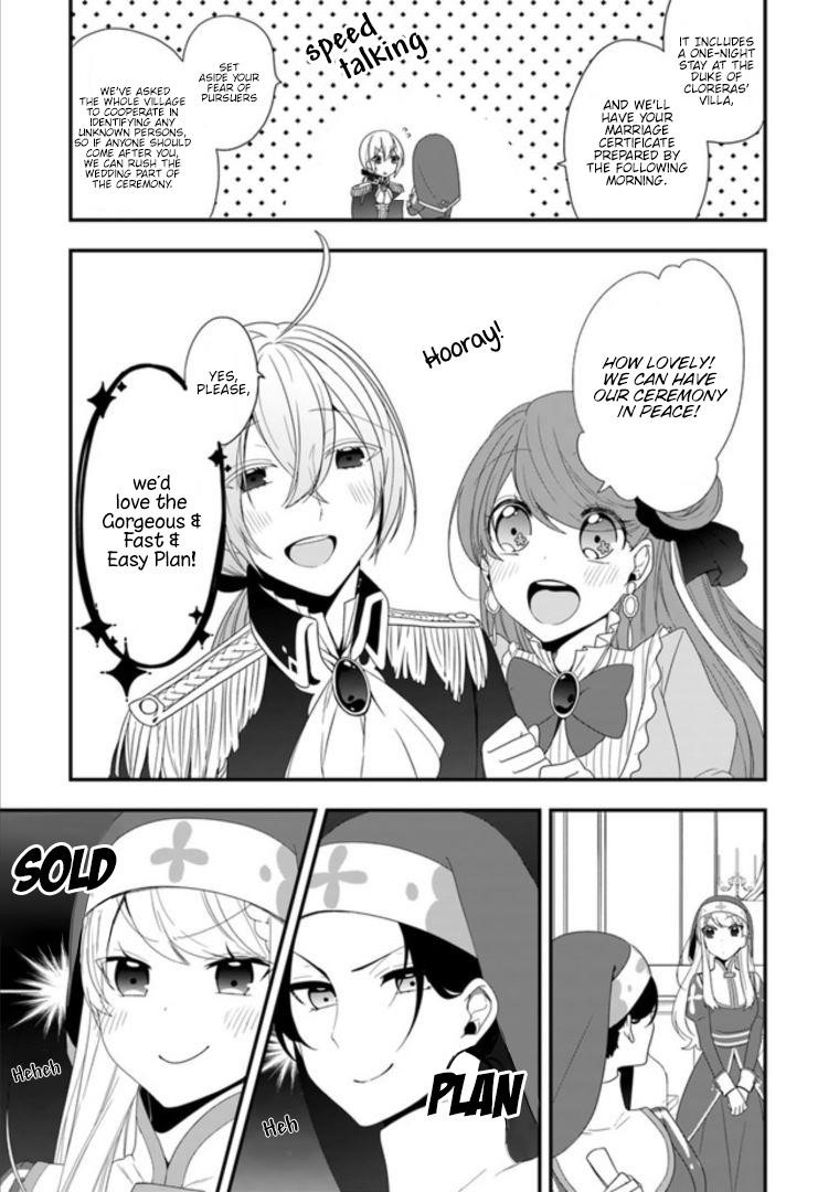 The Banished Villainess! Living The Leisurely Life Of A Nun Making Revolutionary Church Food Chapter 7 - Page 21 in English