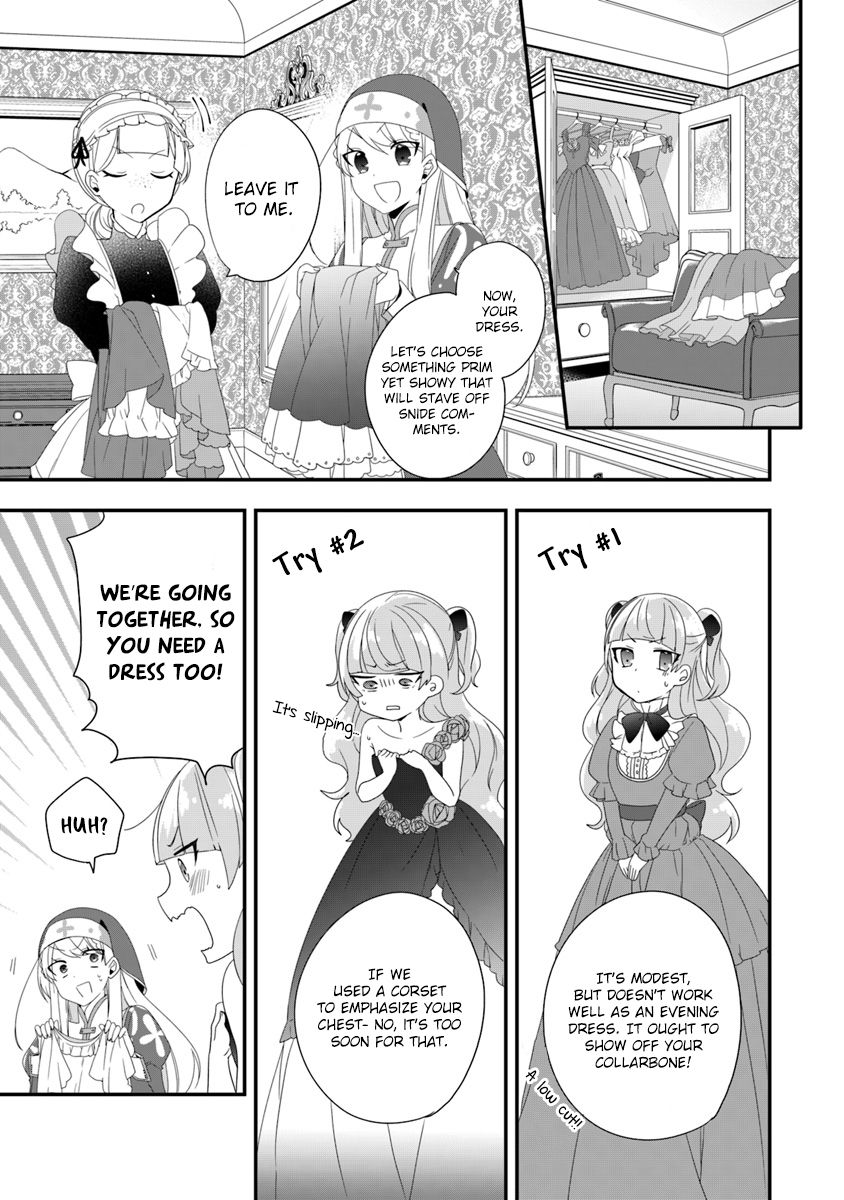 The Banished Villainess! Living The Leisurely Life Of A Nun Making Revolutionary Church Food Chapter 9 - Page 28 in English