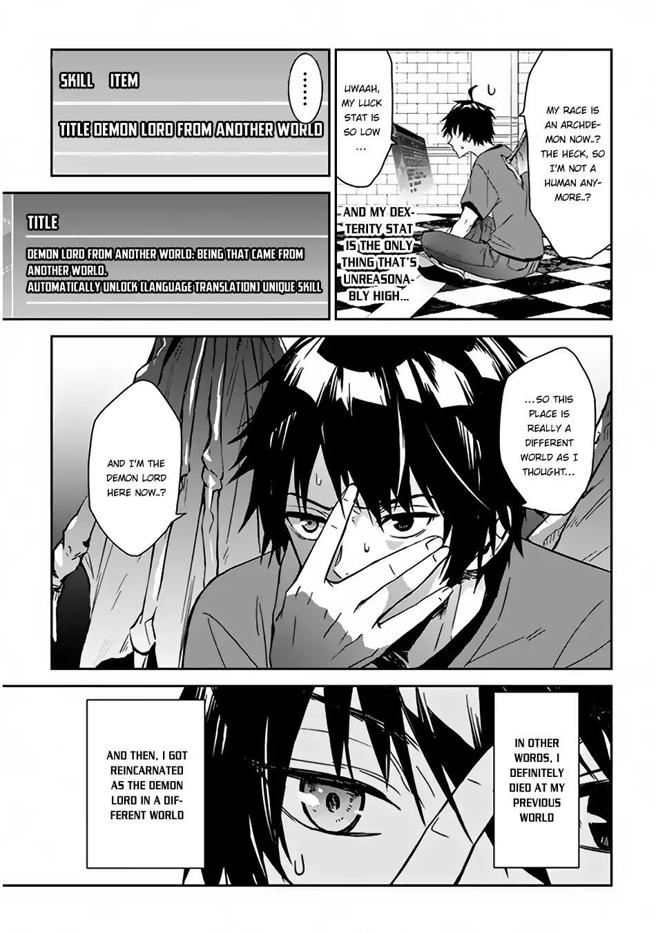 Maou Ni Natta Node, Dungeon Tsukutte Jingai Musume To Honobono Suru Chapter 1 - Page 5 in English