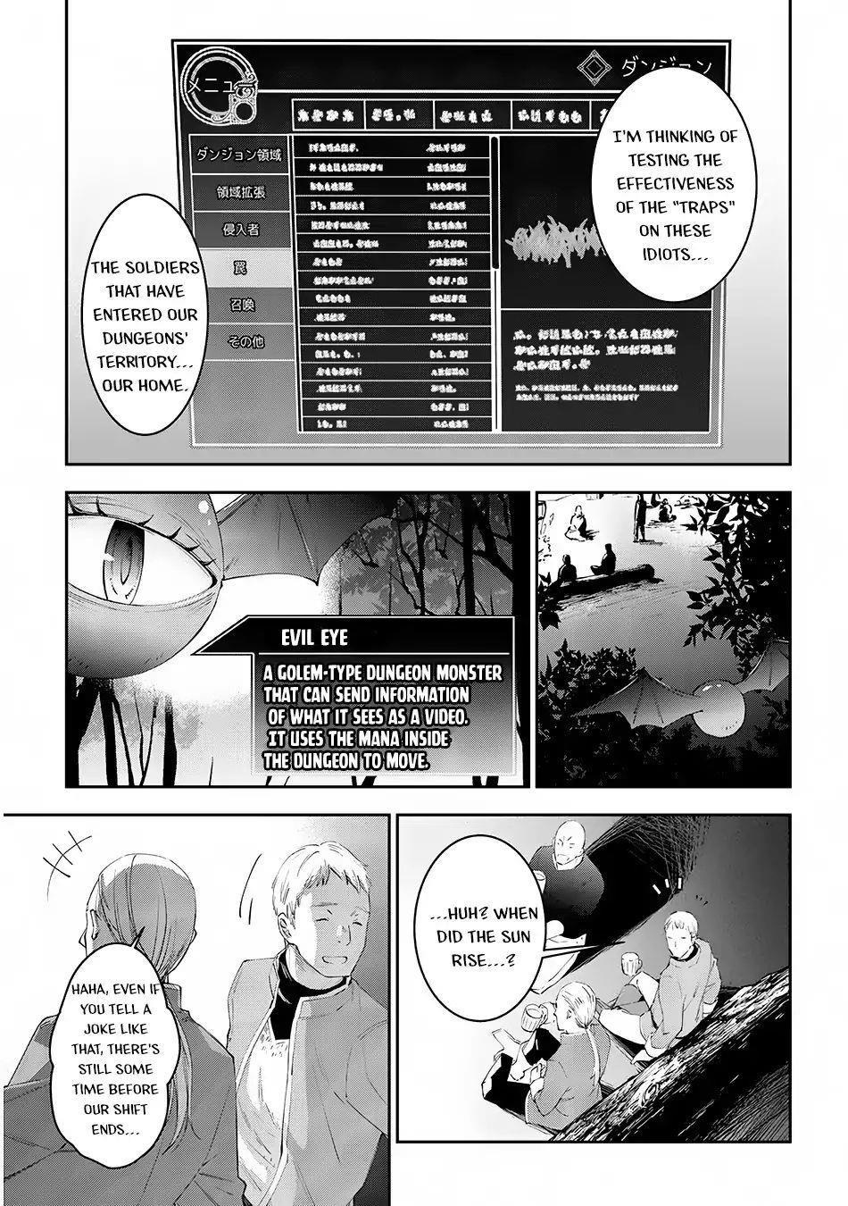 Maou Ni Natta Node, Dungeon Tsukutte Jingai Musume To Honobono Suru Chapter 13 - Page 8 in English
