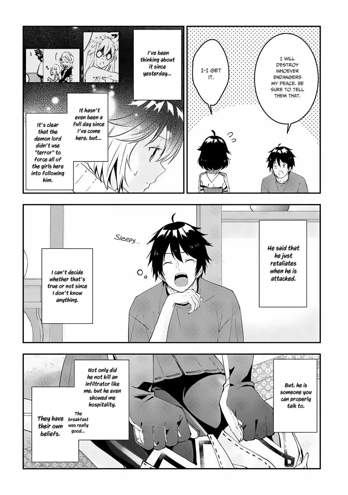 Maou Ni Natta Node, Dungeon Tsukutte Jingai Musume To Honobono Suru Chapter 18 - Page 7 in English