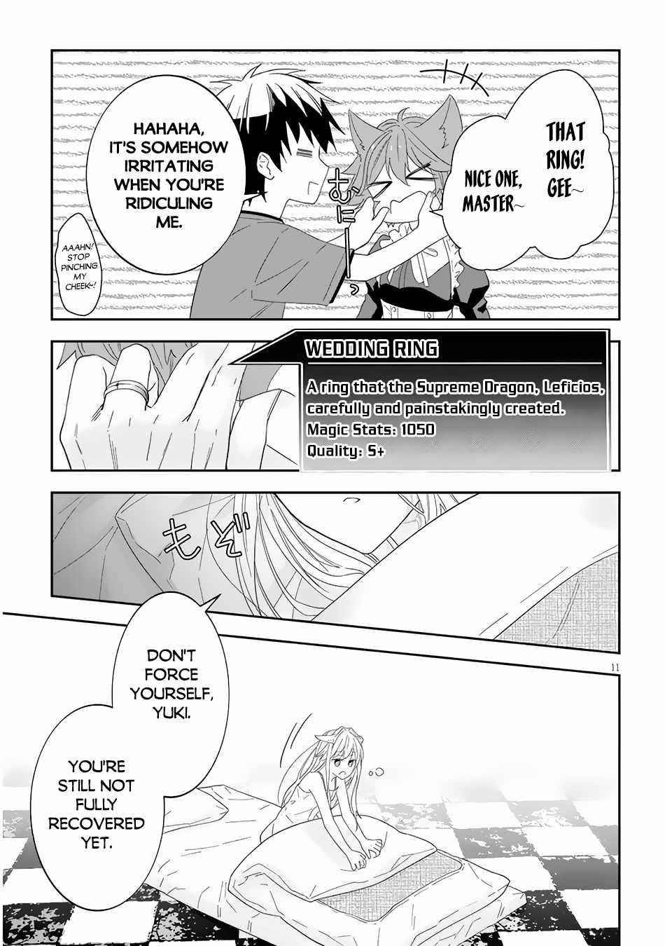 Maou Ni Natta Node, Dungeon Tsukutte Jingai Musume To Honobono Suru Chapter 48 - Page 11 in English