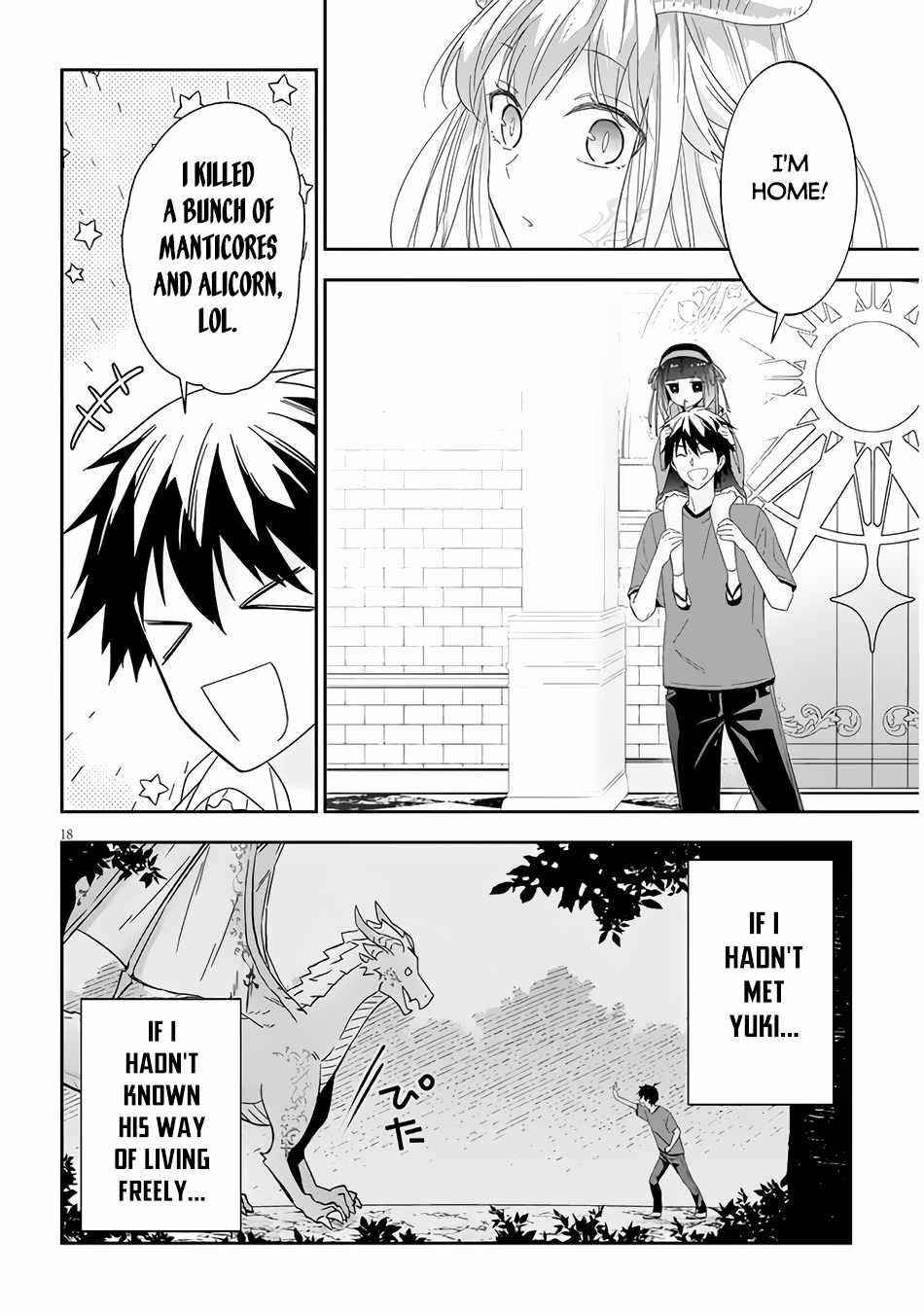 Maou Ni Natta Node, Dungeon Tsukutte Jingai Musume To Honobono Suru Chapter 48 - Page 18 in English