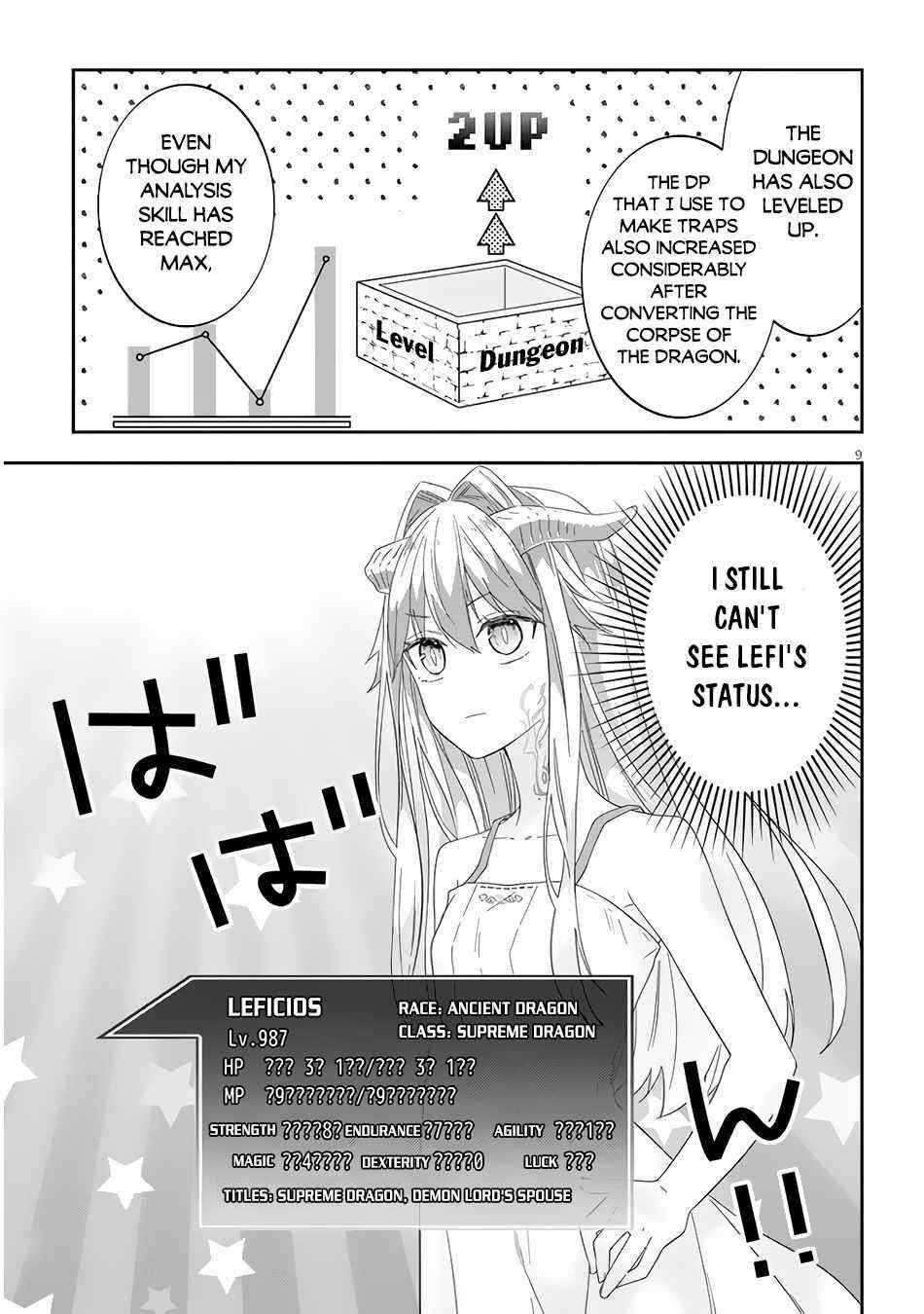 Maou Ni Natta Node, Dungeon Tsukutte Jingai Musume To Honobono Suru Chapter 48 - Page 9 in English