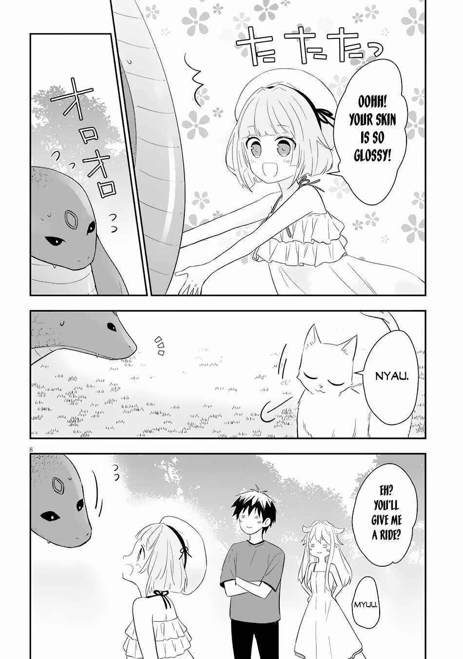 Maou Ni Natta Node, Dungeon Tsukutte Jingai Musume To Honobono Suru Chapter 49 - Page 8 in English