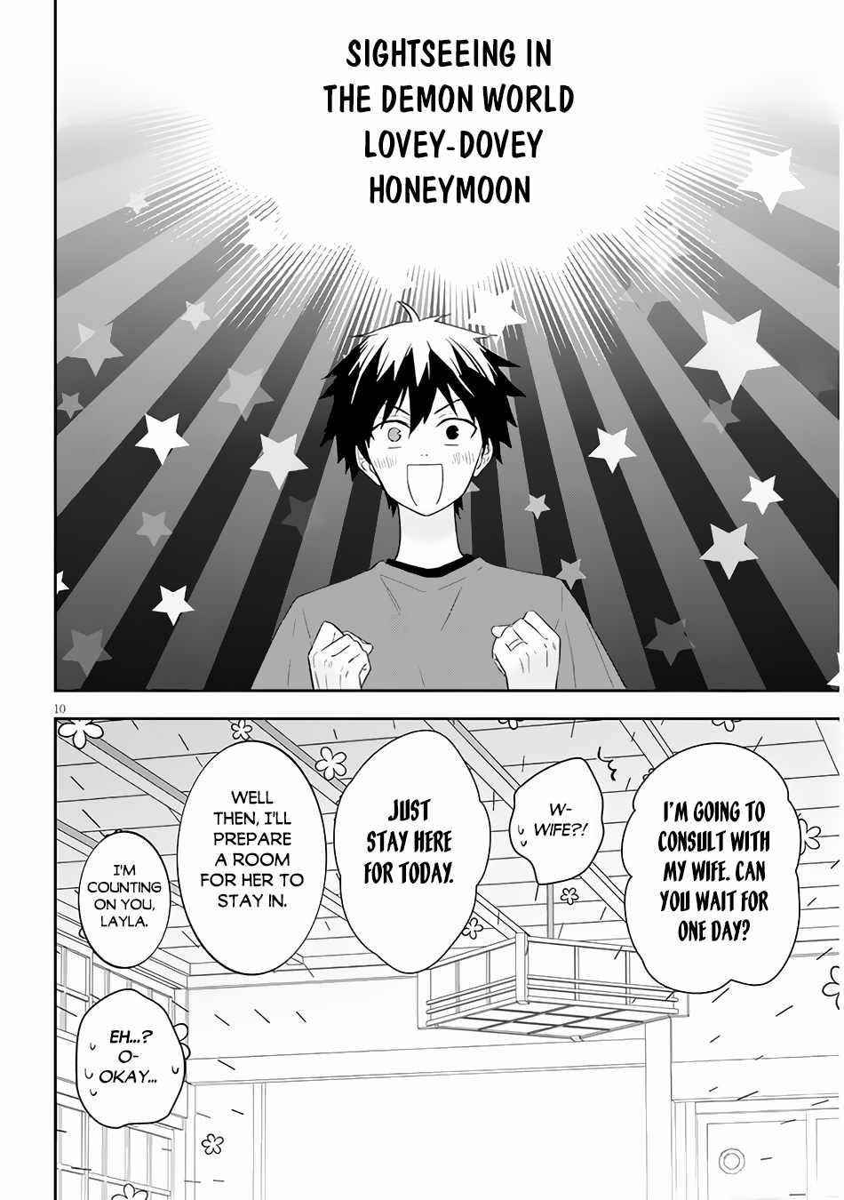 Maou Ni Natta Node, Dungeon Tsukutte Jingai Musume To Honobono Suru Chapter 50.1 - Page 10 in English