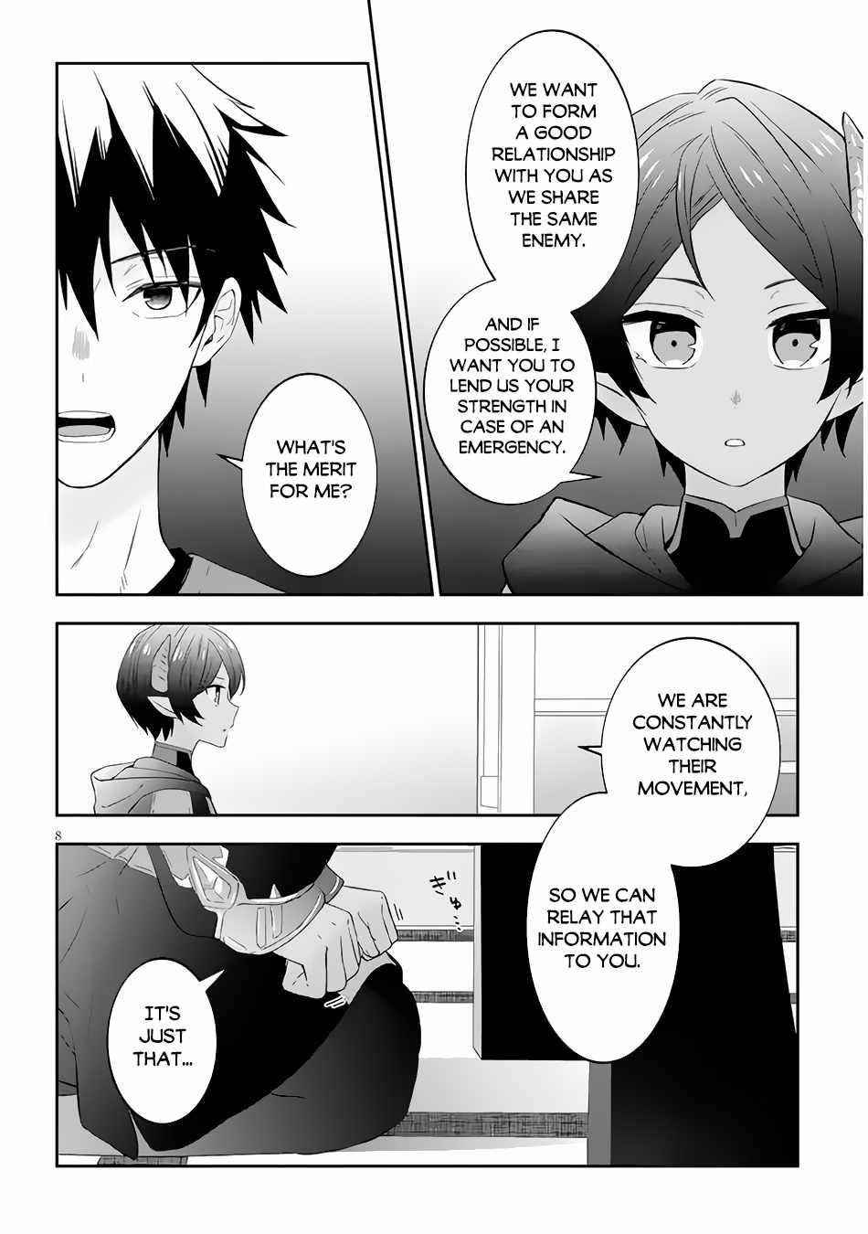 Maou Ni Natta Node, Dungeon Tsukutte Jingai Musume To Honobono Suru Chapter 50.1 - Page 8 in English