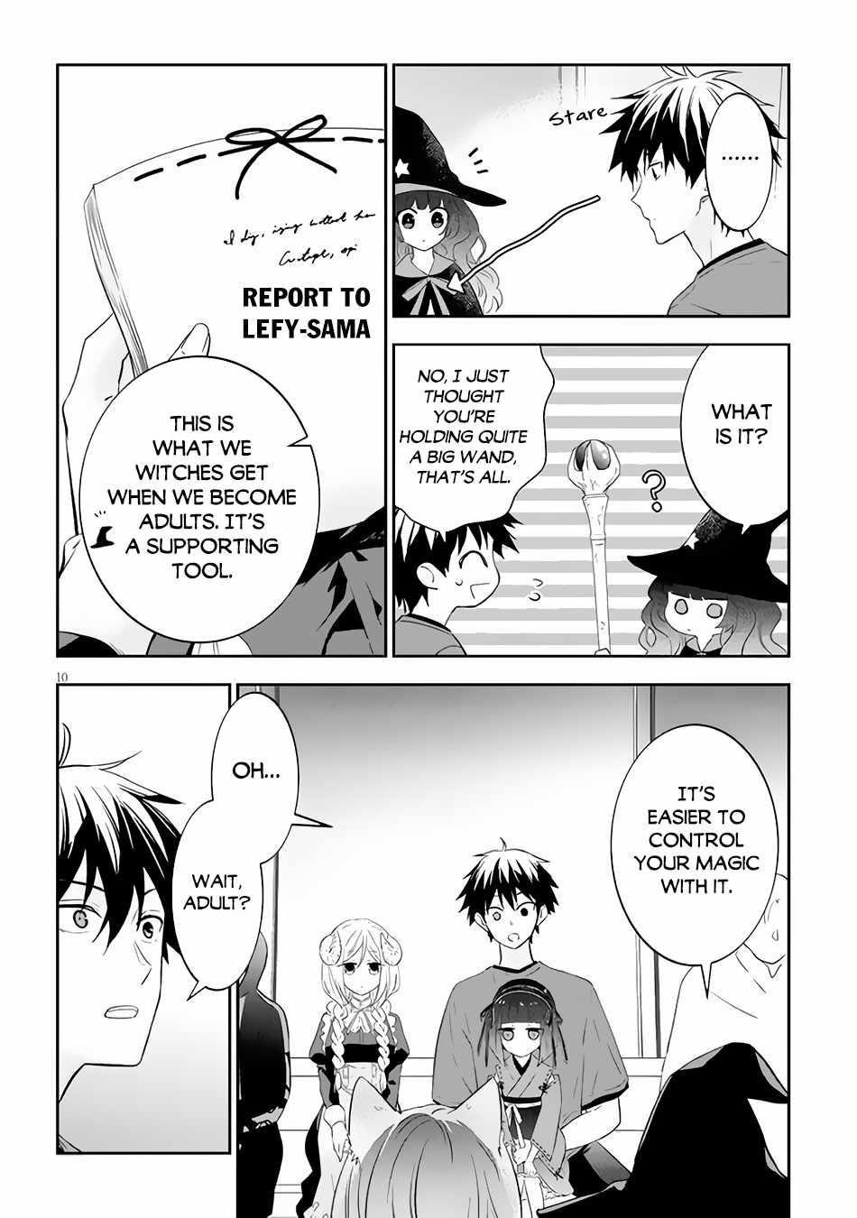 Maou Ni Natta Node, Dungeon Tsukutte Jingai Musume To Honobono Suru Chapter 51.1 - Page 10 in English