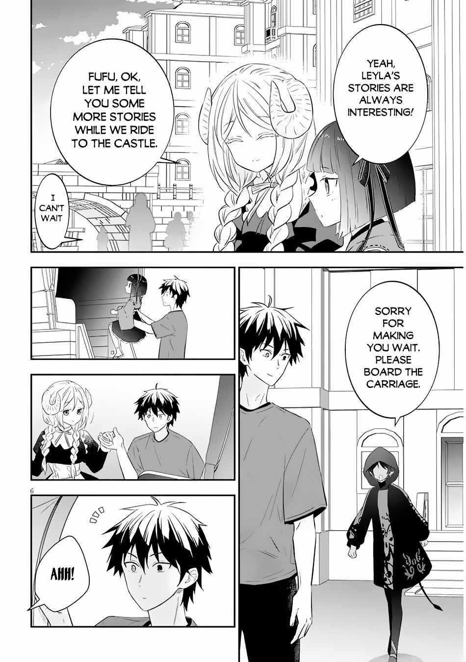 Maou Ni Natta Node, Dungeon Tsukutte Jingai Musume To Honobono Suru Chapter 51.1 - Page 6 in English