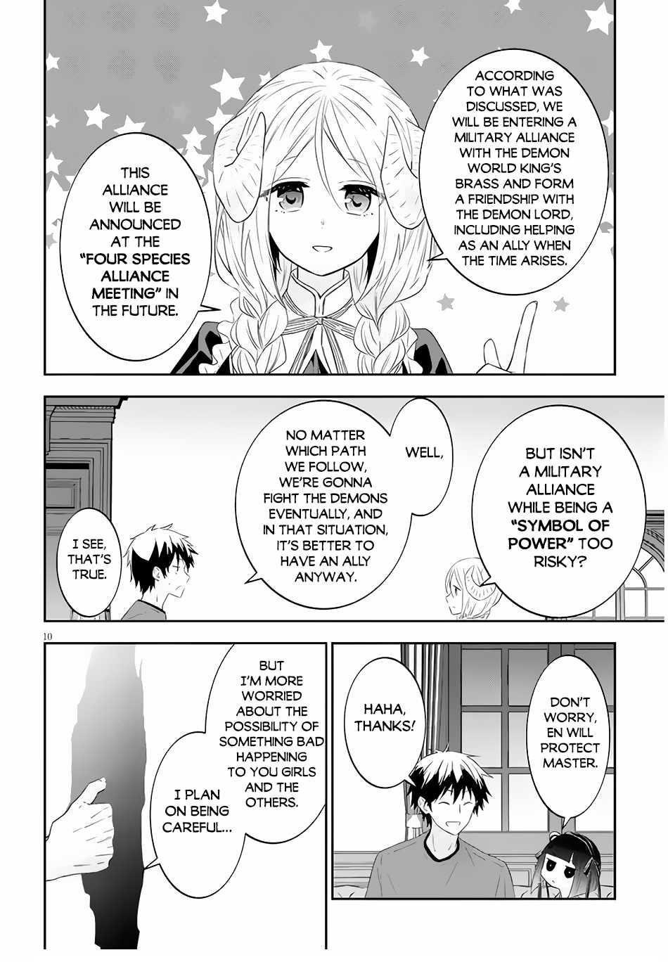 Maou Ni Natta Node, Dungeon Tsukutte Jingai Musume To Honobono Suru Chapter 53.1 - Page 10 in English