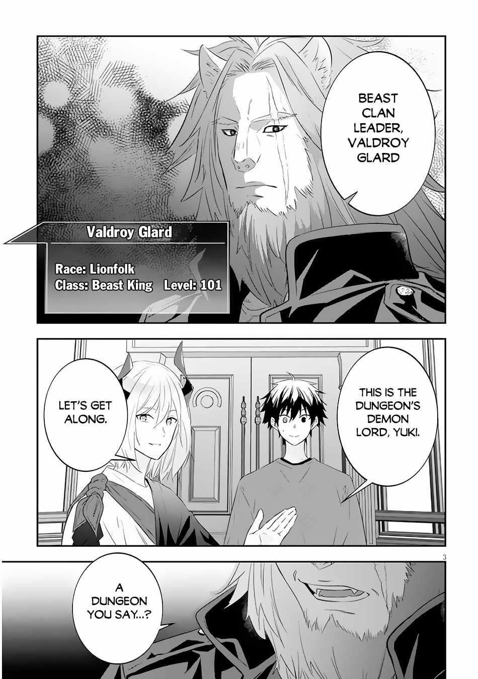 Maou Ni Natta Node, Dungeon Tsukutte Jingai Musume To Honobono Suru Chapter 53.1 - Page 3 in English