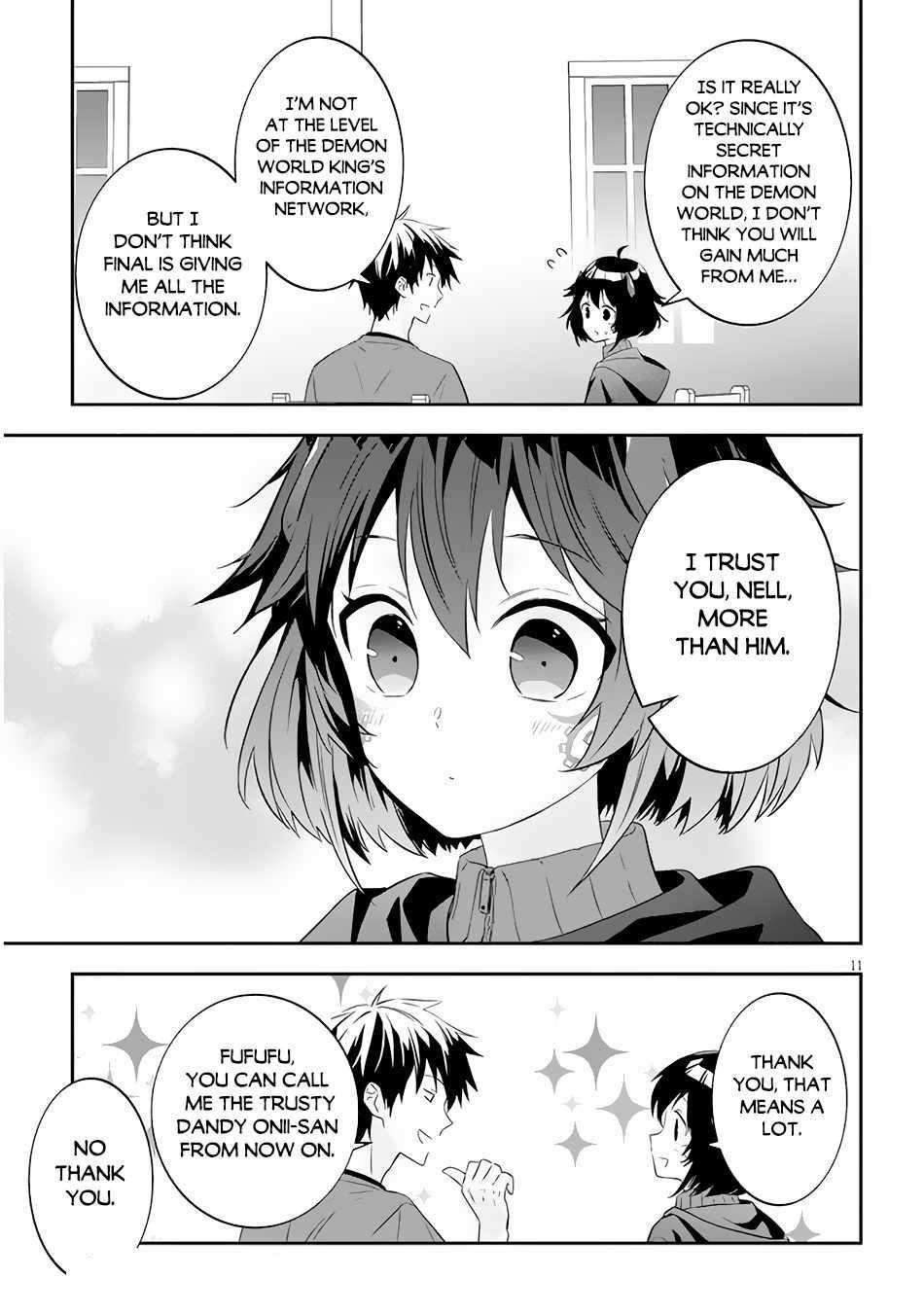Maou Ni Natta Node, Dungeon Tsukutte Jingai Musume To Honobono Suru Chapter 54.1 - Page 11 in English