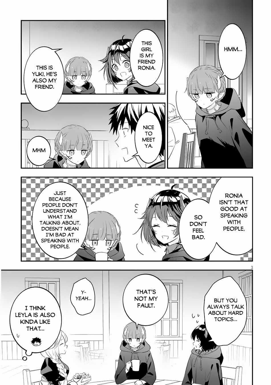 Maou Ni Natta Node, Dungeon Tsukutte Jingai Musume To Honobono Suru Chapter 54.1 - Page 3 in English