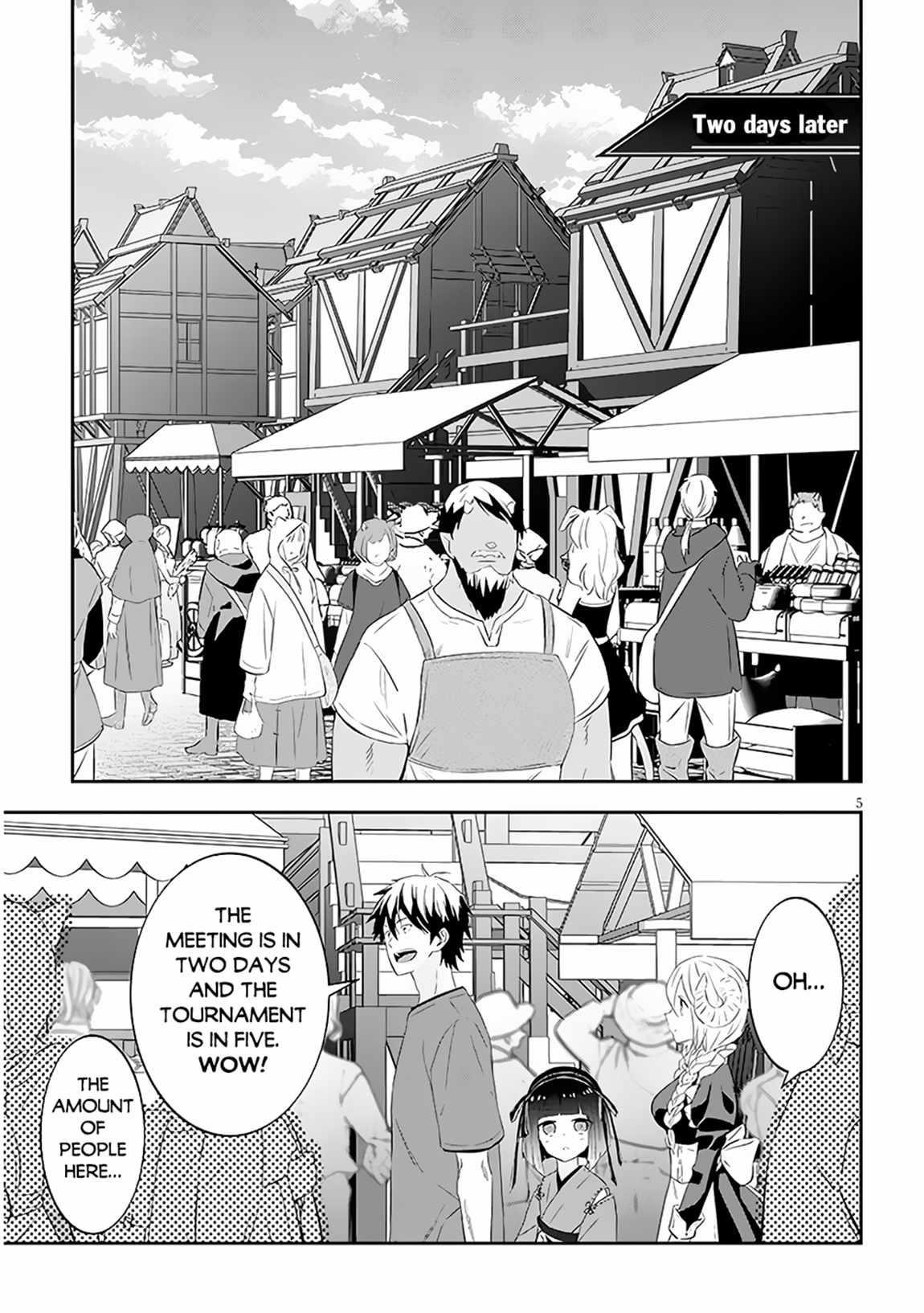 Maou Ni Natta Node, Dungeon Tsukutte Jingai Musume To Honobono Suru Chapter 57.1 - Page 5 in English