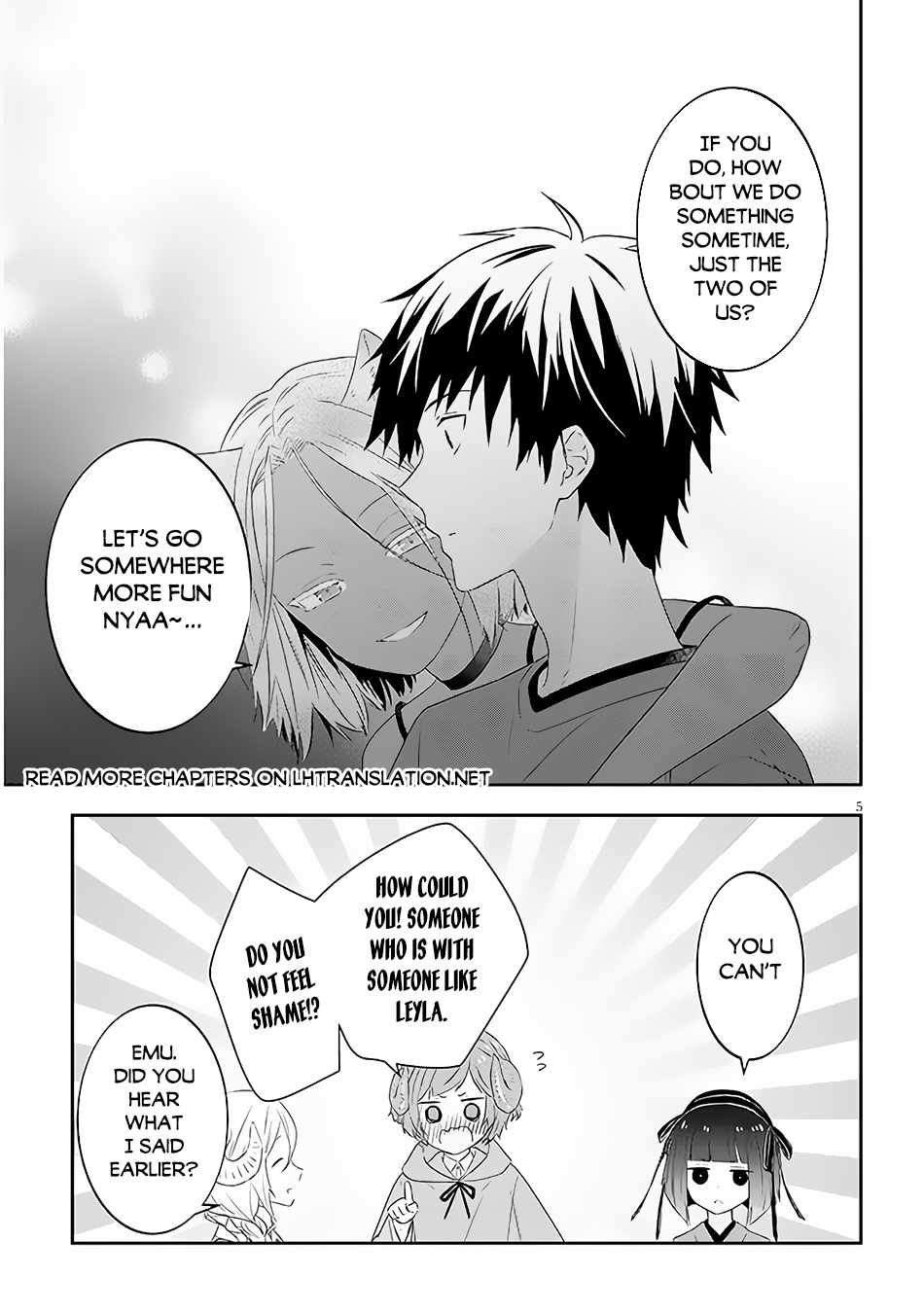 Maou Ni Natta Node, Dungeon Tsukutte Jingai Musume To Honobono Suru Chapter 58.1 - Page 5 in English