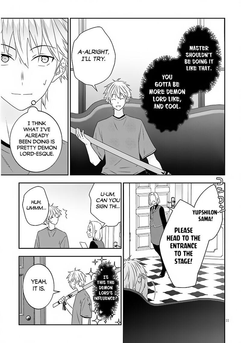 Maou Ni Natta Node, Dungeon Tsukutte Jingai Musume To Honobono Suru Chapter 61.1 - Page 11 in English