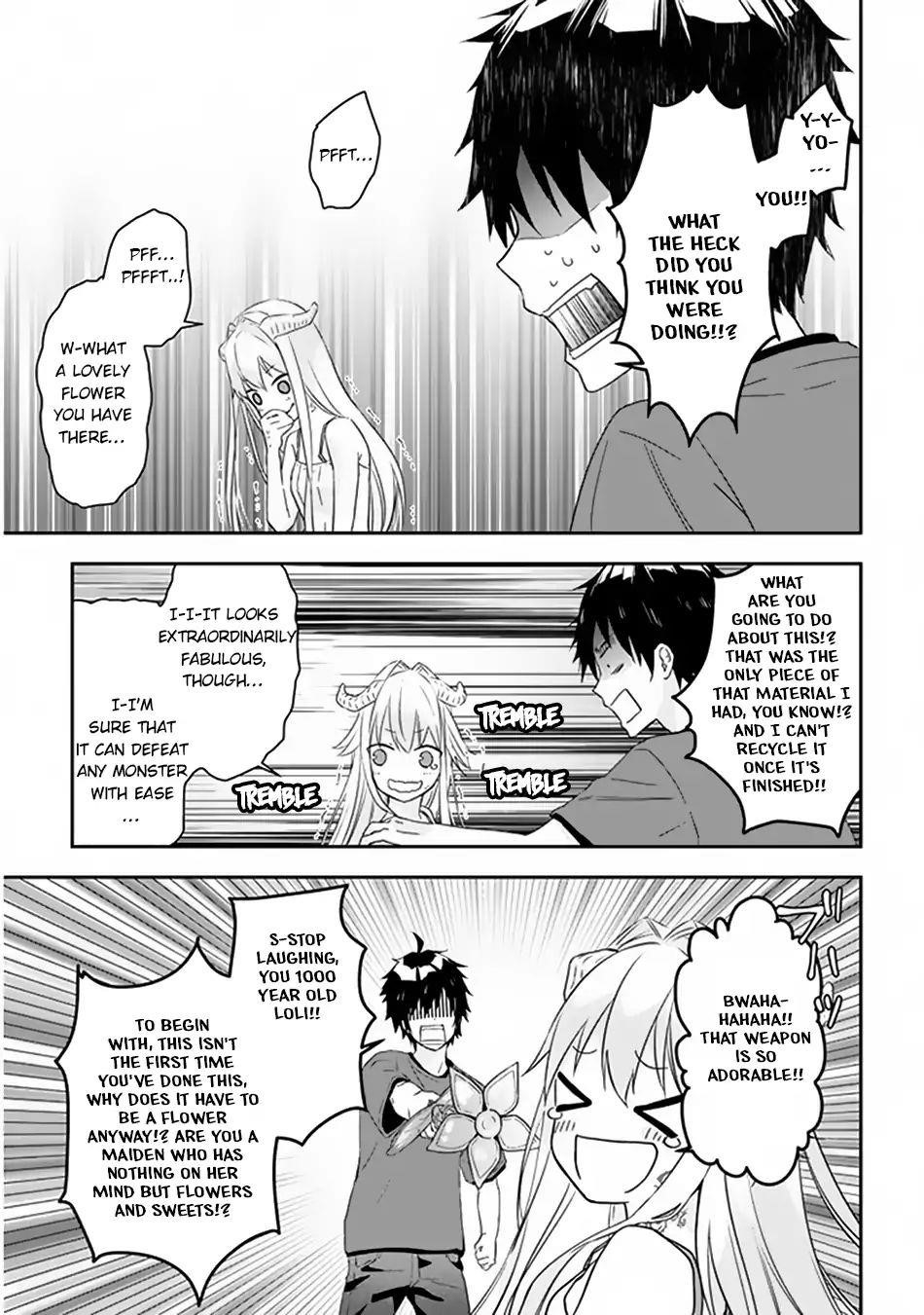 Maou Ni Natta Node, Dungeon Tsukutte Jingai Musume To Honobono Suru Chapter 7.2 - Page 6 in English