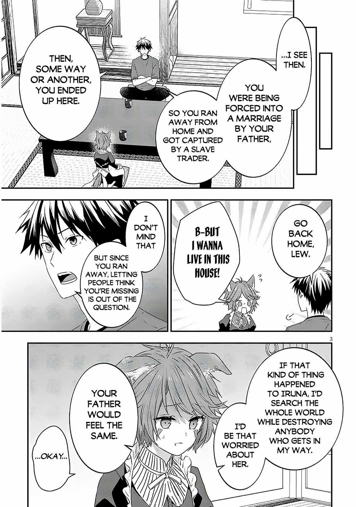 Maou Ni Natta Node, Dungeon Tsukutte Jingai Musume To Honobono Suru Chapter 71.1 - Page 3 in English