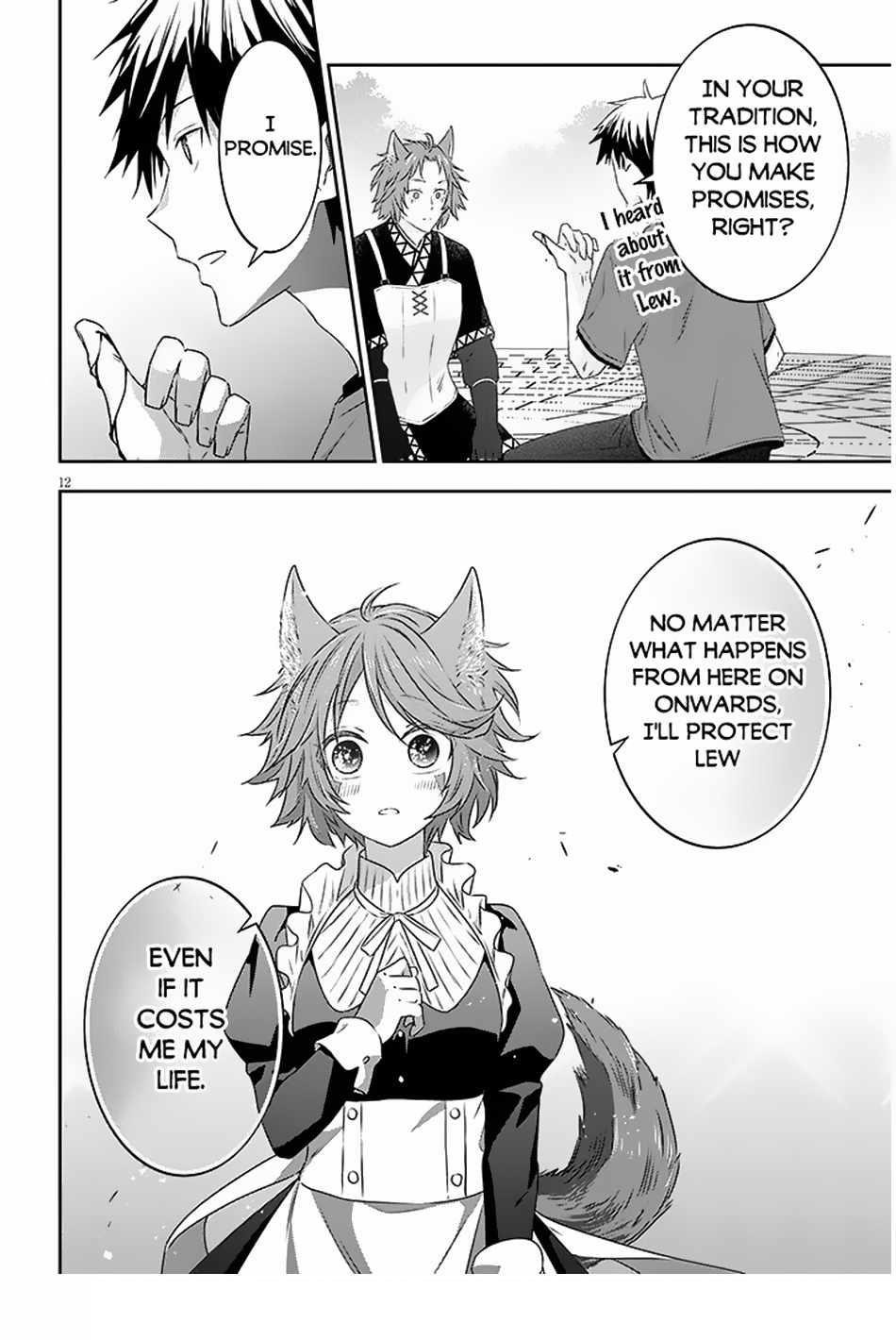 Maou Ni Natta Node, Dungeon Tsukutte Jingai Musume To Honobono Suru Chapter 72.1 - Page 12 in English