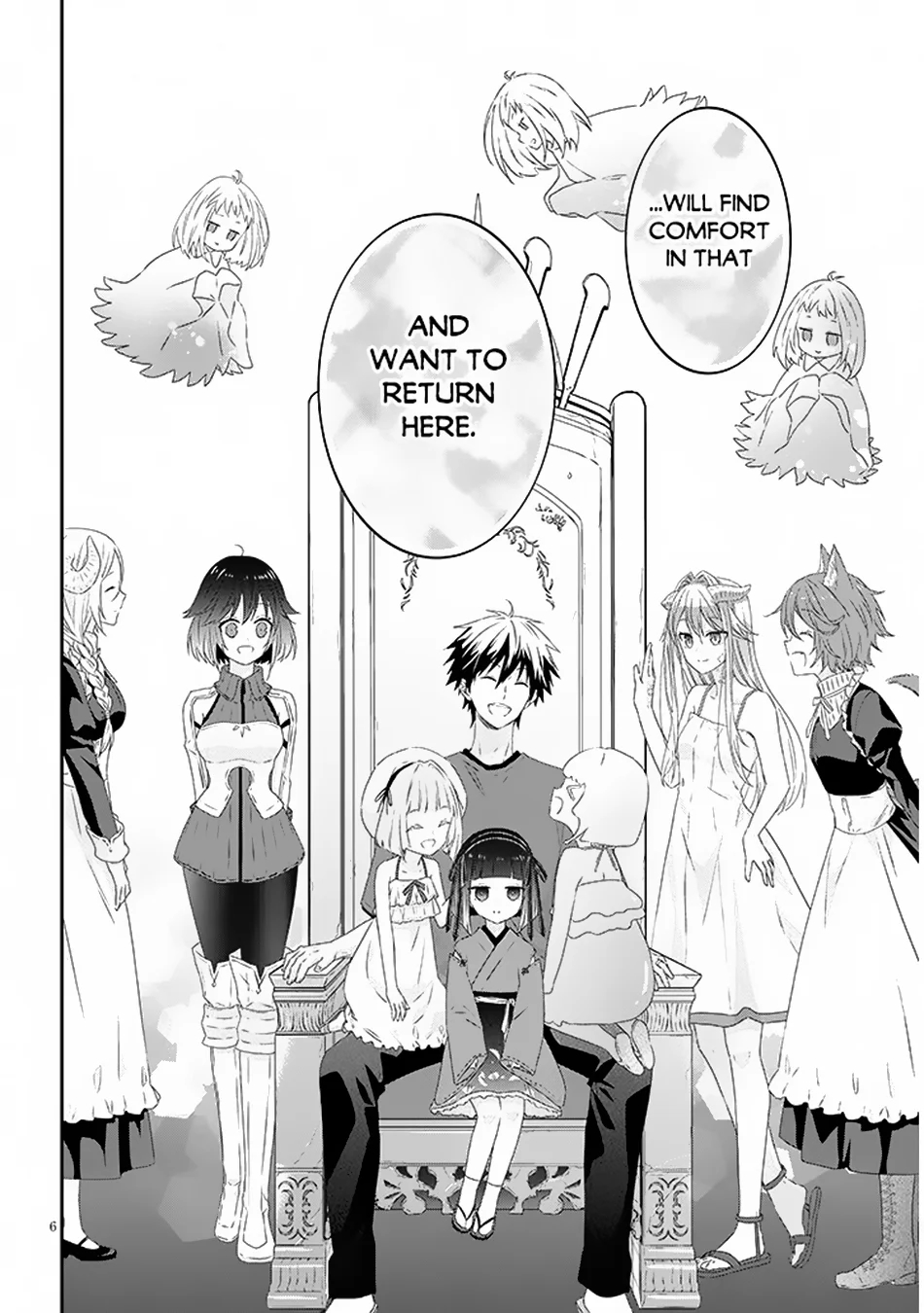 Maou Ni Natta Node, Dungeon Tsukutte Jingai Musume To Honobono Suru Chapter 75.1 - Page 6 in English