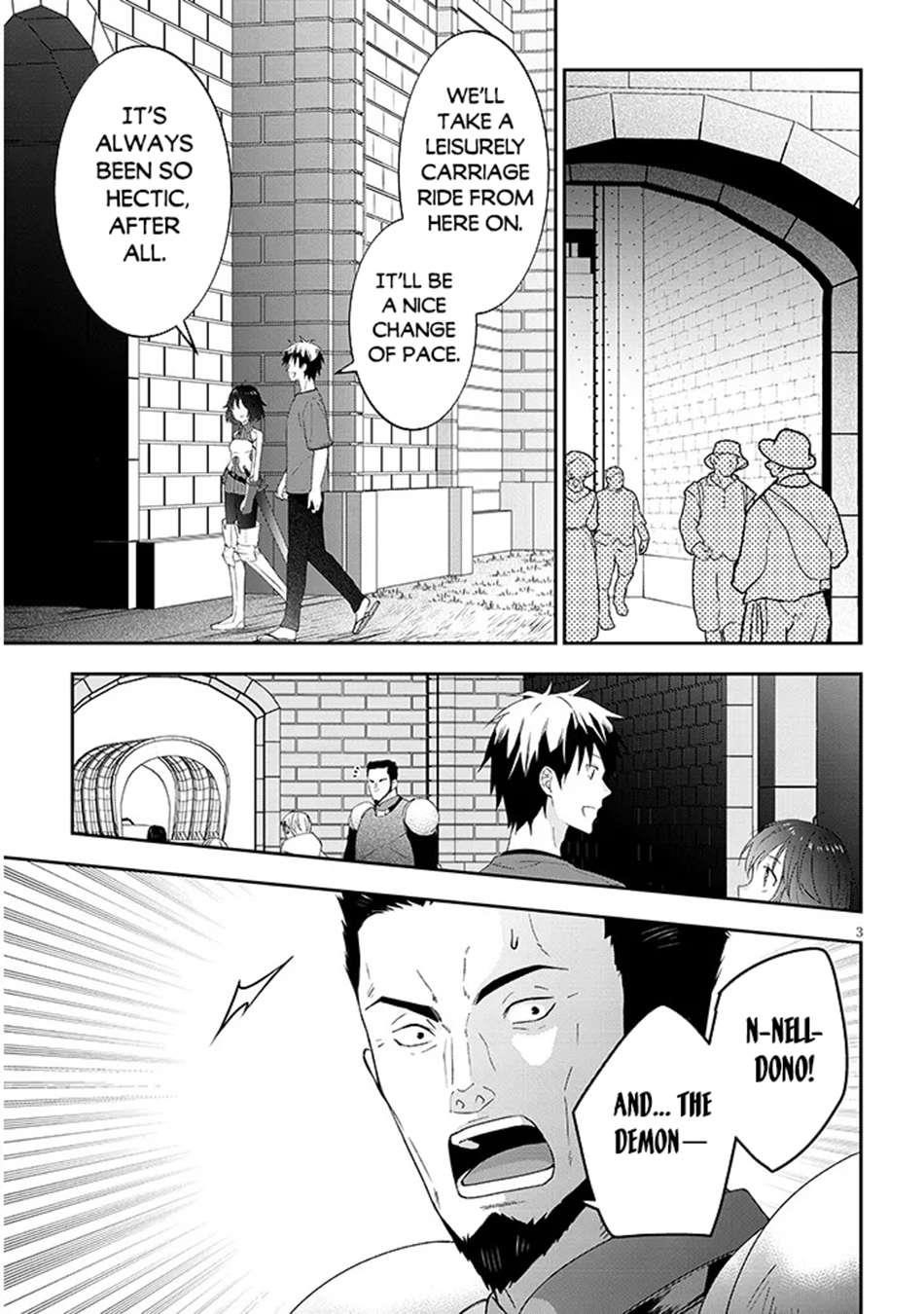 Maou Ni Natta Node, Dungeon Tsukutte Jingai Musume To Honobono Suru Chapter 77.1 - Page 3 in English