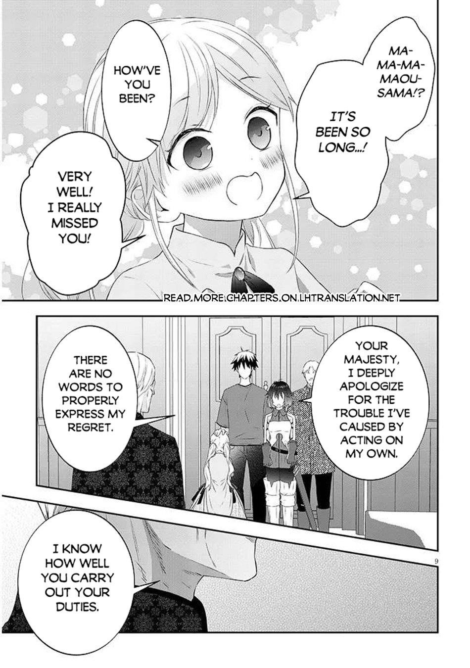 Maou Ni Natta Node, Dungeon Tsukutte Jingai Musume To Honobono Suru Chapter 82.1 - Page 10 in English