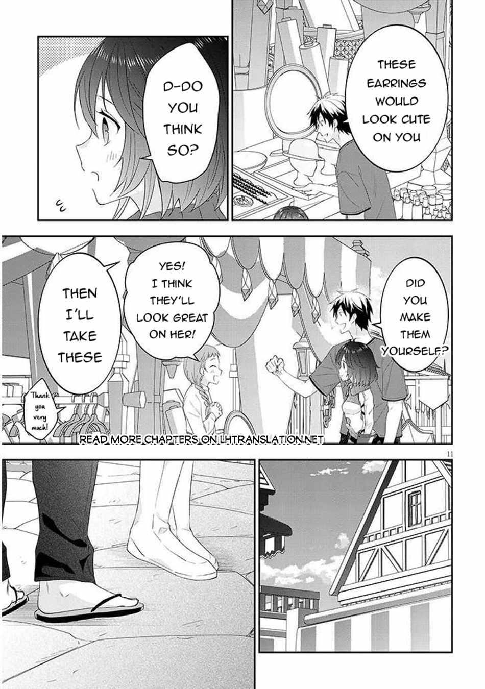 Maou Ni Natta Node, Dungeon Tsukutte Jingai Musume To Honobono Suru Chapter 84.1 - Page 11 in English