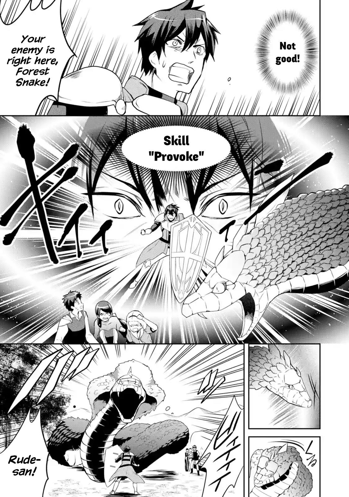 The Labyrinth Raids Of The Ultimate Tank ~The Tank Possessing A Rare 9,999 Endurance Skill Was Expelled From The Hero Party~ Chapter 1.4 - Page 6 in English