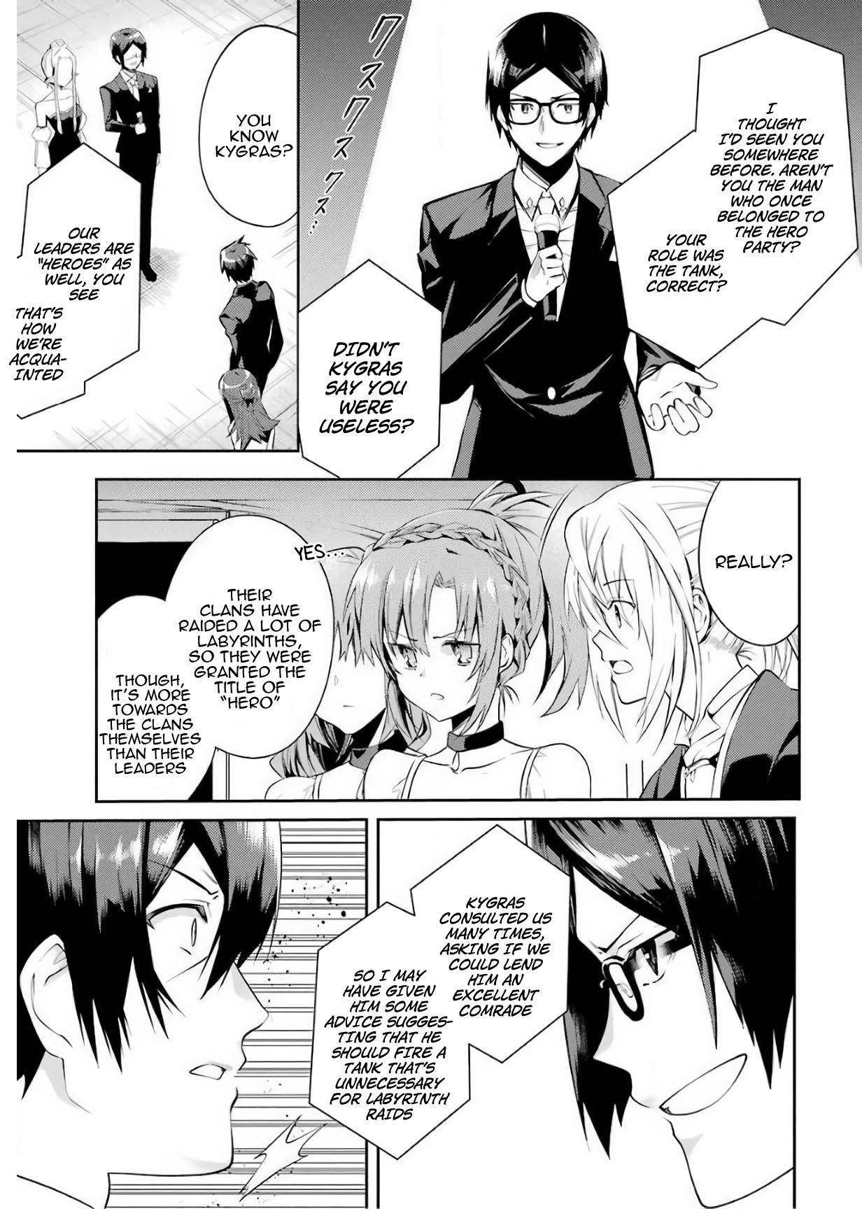 The Labyrinth Raids Of The Ultimate Tank ~The Tank Possessing A Rare 9,999 Endurance Skill Was Expelled From The Hero Party~ Chapter 13 - Page 27 in English